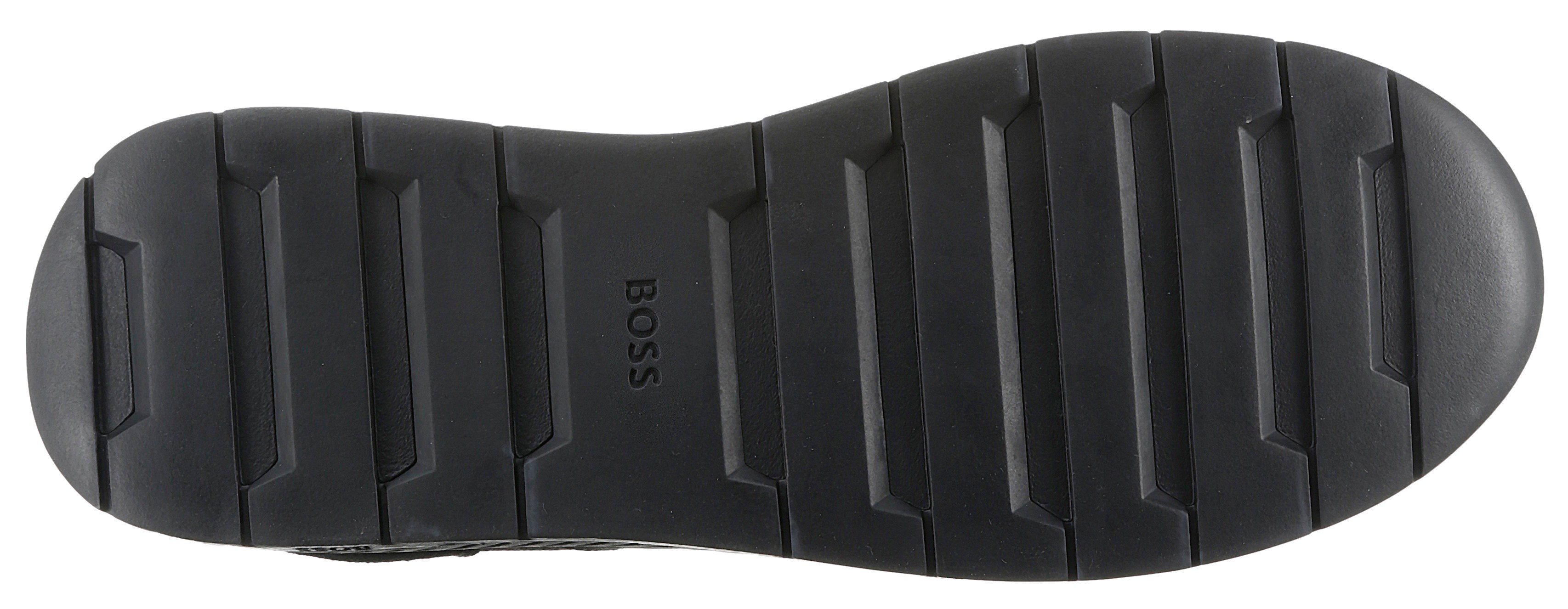 BOSS Titanium_Runn Slip-On Sneaker mit elastischem Einstieg, Freizeitschuh, Halbschuh, Schlupfschuh