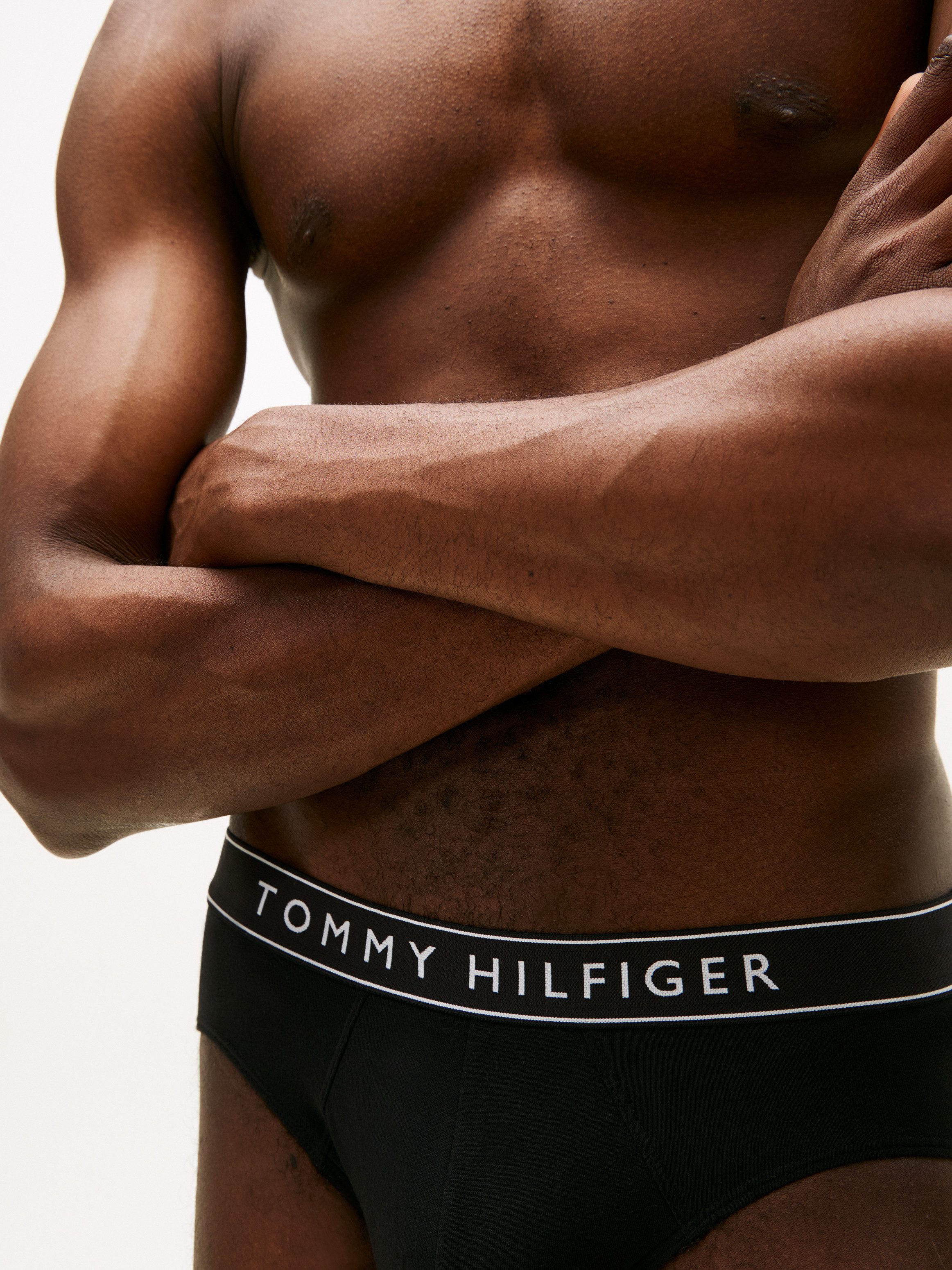 Tommy Hilfiger Underwear Slip (3-St) Körpernahe Passform mit elastischem Bund