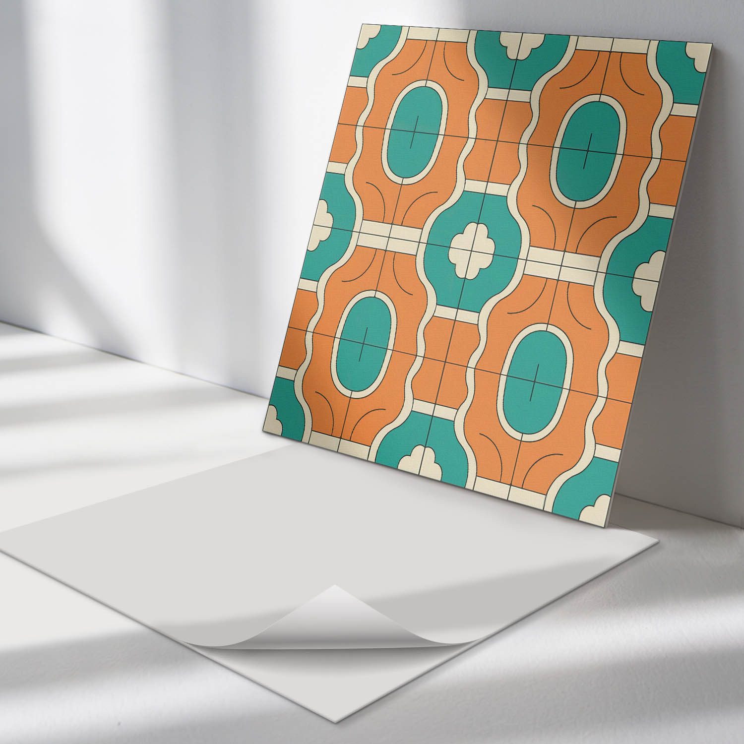 Tulup Spritzschutz Wandverkleidung Geometrisches Schachbrettmuster Spritzsc günstig online kaufen