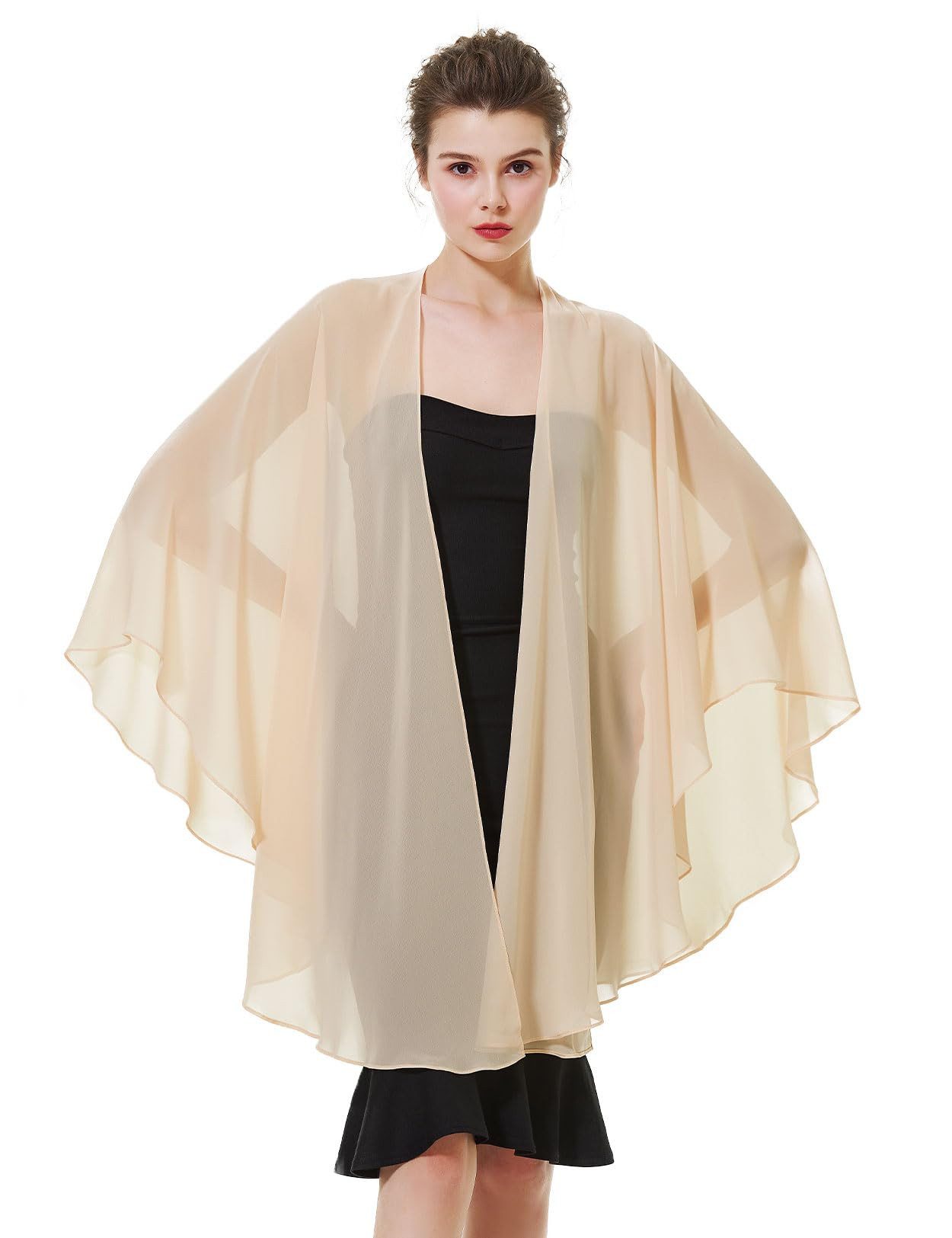 Coonoor Modeschal Chiffon Schal Damen - Seidenweich und Federleicht, Eleganter Halstuch Damen Schal - Premium, Pflegeleichtes