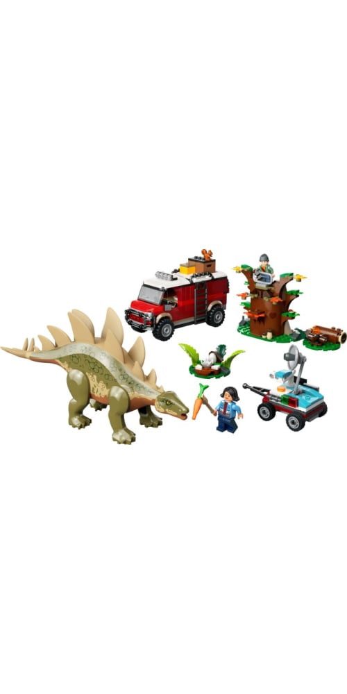 LEGO® LEGO Jurassic World 76965 Dinosaurier-Missionen: Entdeckung des Stegos Konstruktionsspielsteine