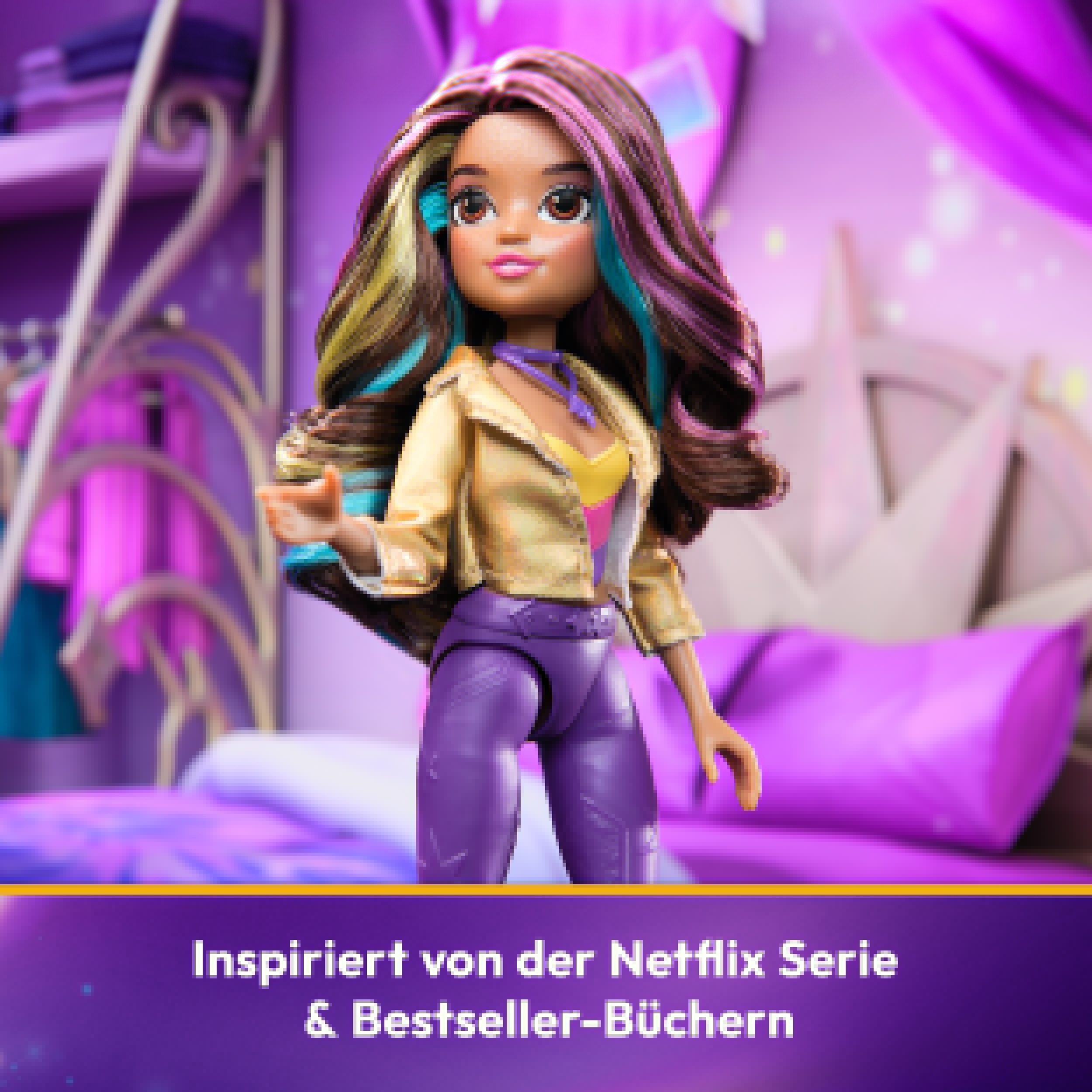 Spin Master Anziehpuppe Unicorn Academy Deluxe Maskenball - Sophia – Bild 4 von 5