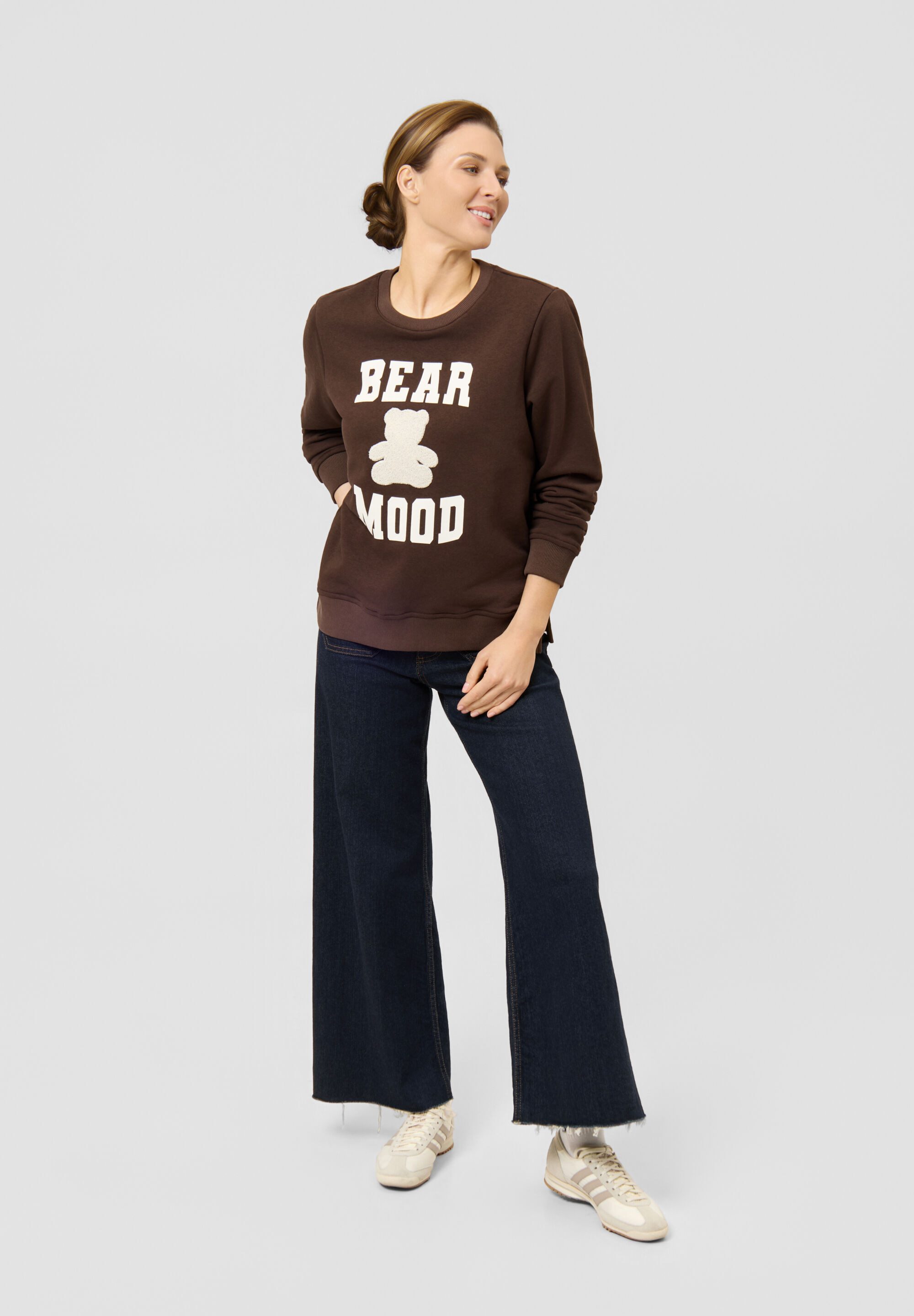 Codello Sweatshirt (1-tlg) Mit Schriftzug