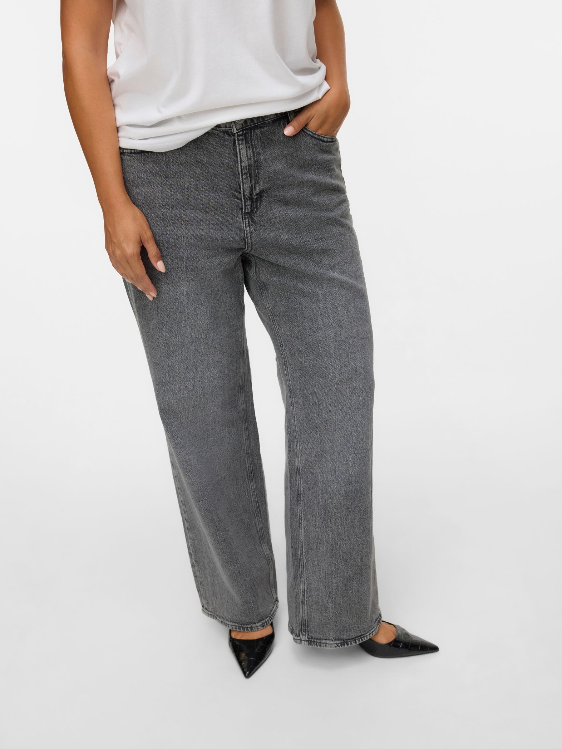 Vero Moda Curve High-waist-Jeans VMCTESSA HR günstig online kaufen
