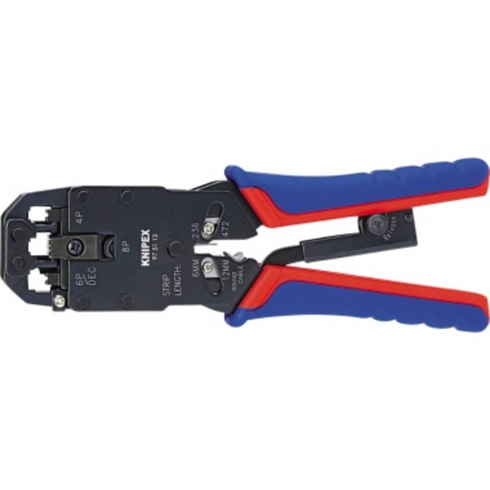 Knipex Crimpzange Crimpzange für 4/6/8pol. Westernstecker 97 51 12 D1