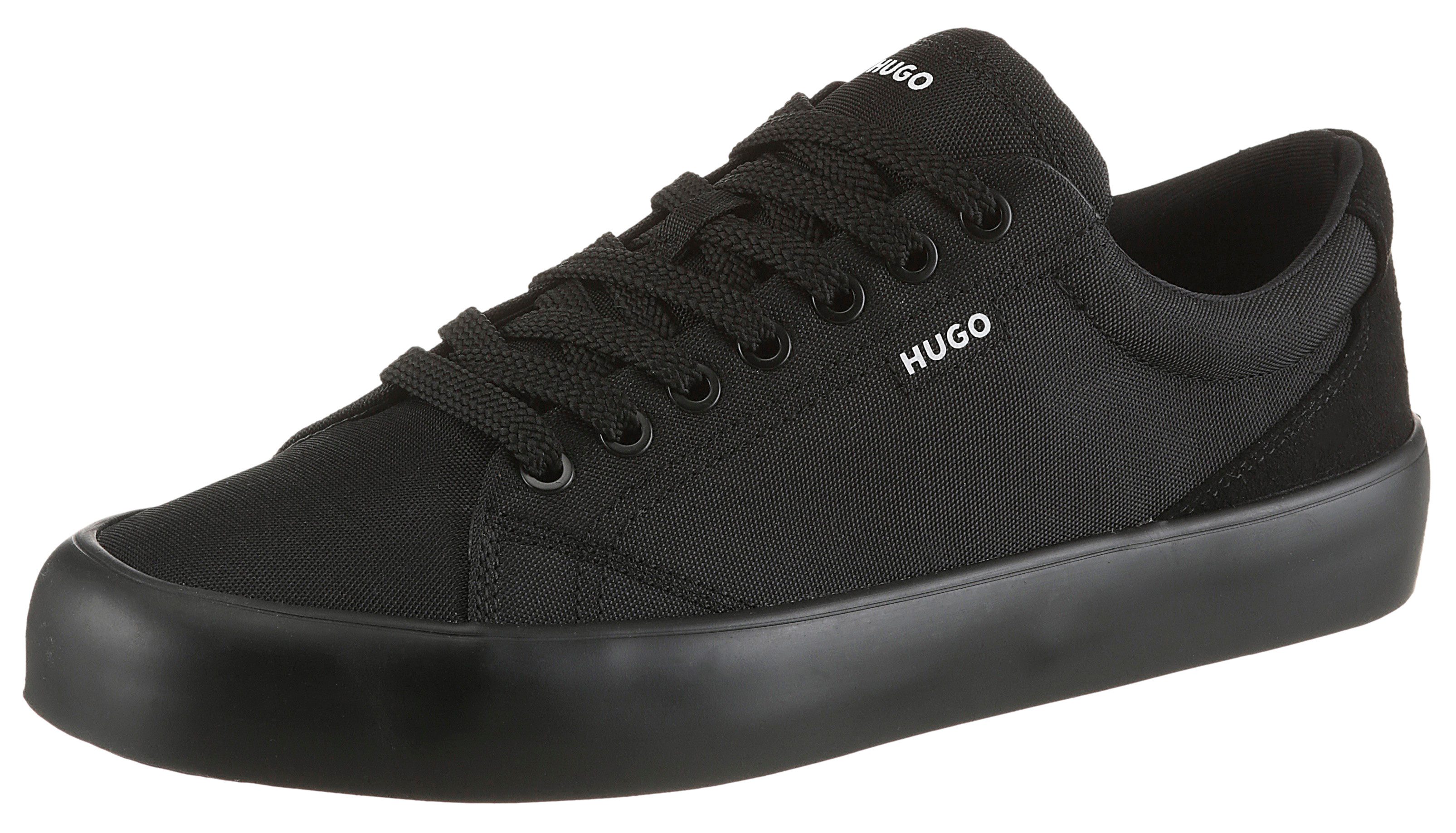 HUGO Blue B-cross Sneaker Schnürschuh, Halbschuh, Plateausneaker mit gep. S günstig online kaufen