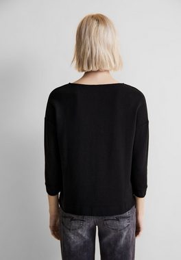 STREET ONE 3/4-Arm-Shirt mit Struktur-Muster