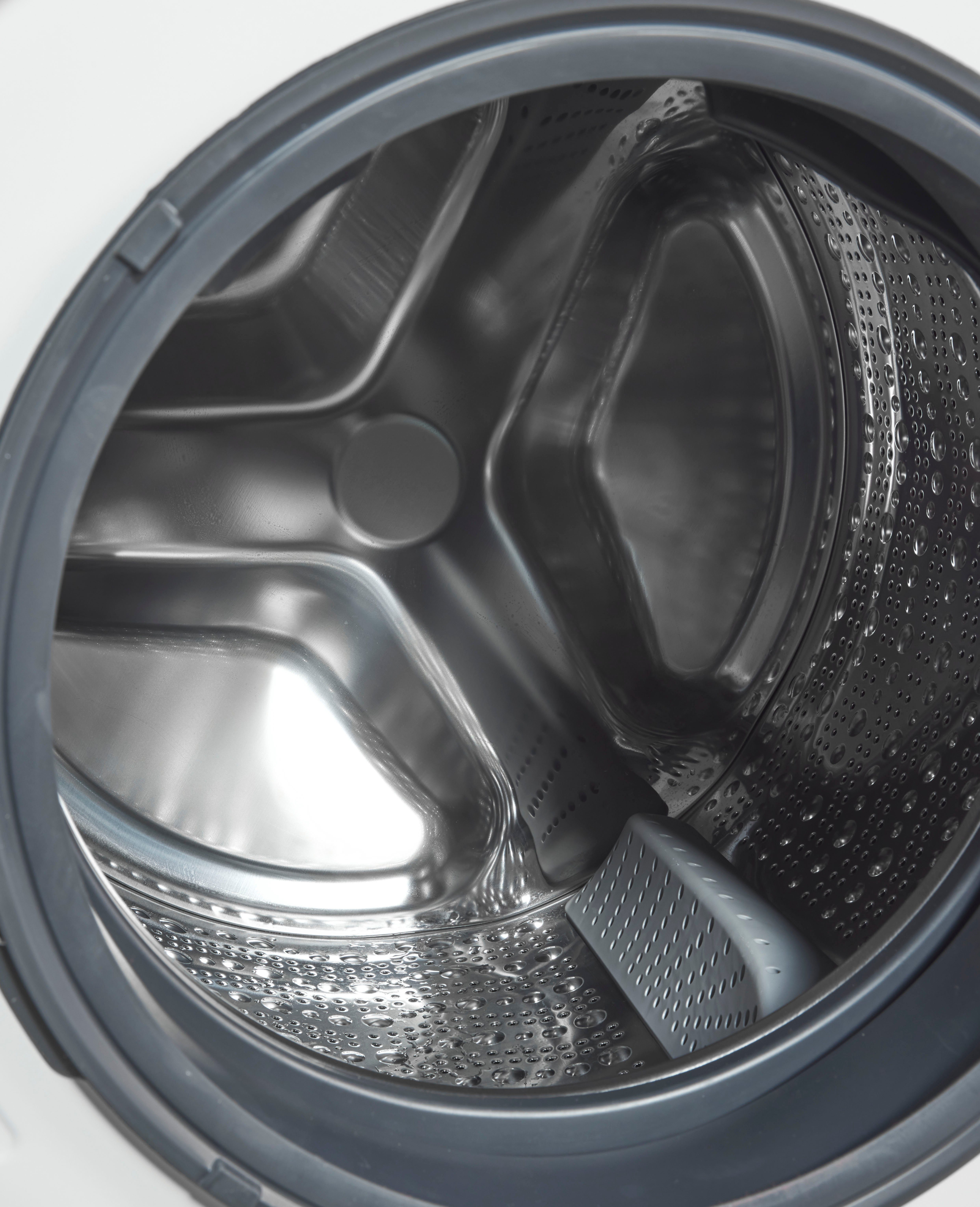kg, WM14N0A4, 1400 8 – Knitterfalten smartFinish SIEMENS sämtliche Waschmaschine dank Dampf iQ300 U/min, glättet