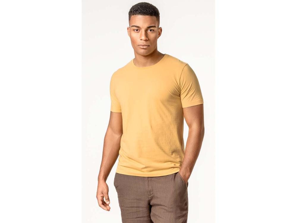 LIVING CRAFTS T-Shirt Living Crafts Bio-Herren-T-Shirt 'THERREL' mit Run