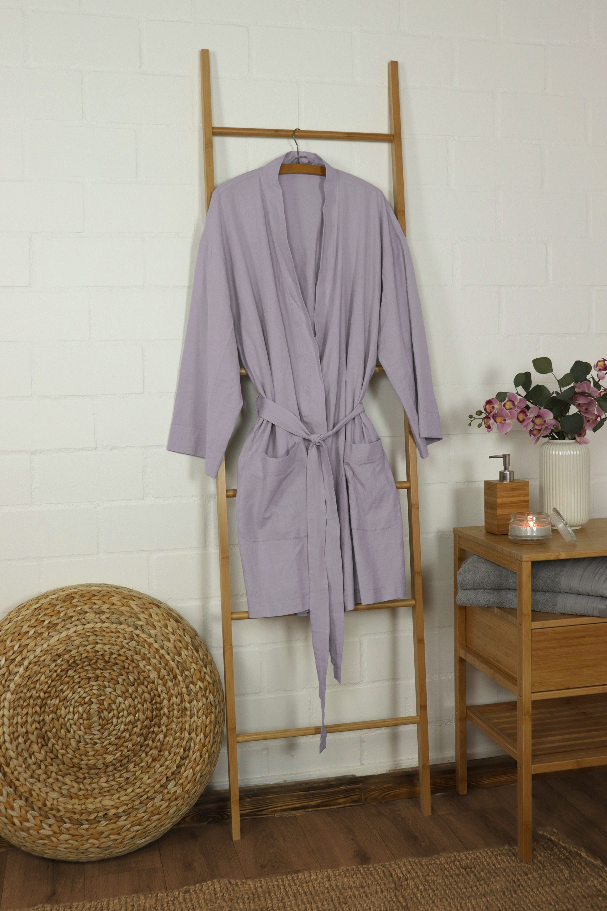 jilda-tex Kimono Lissabon Kimono Bademantel One-Size günstig online kaufen