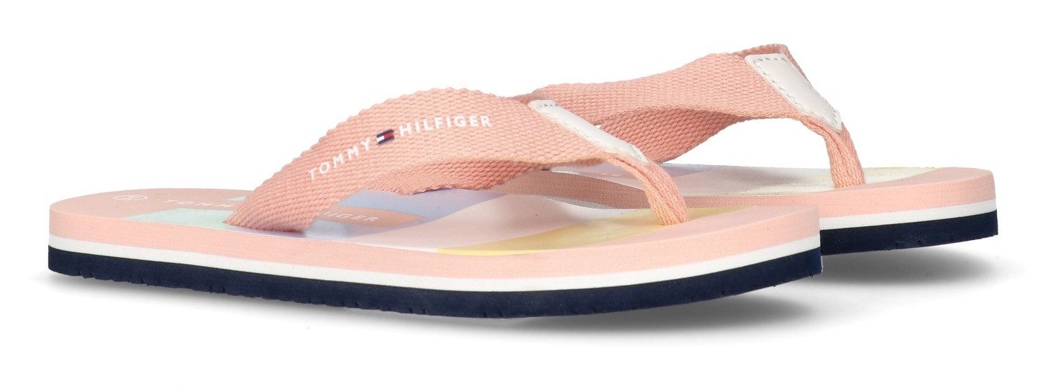 Tommy Hilfiger Zehentrenner, Pool Slides, Pantolette, günstig online kaufen