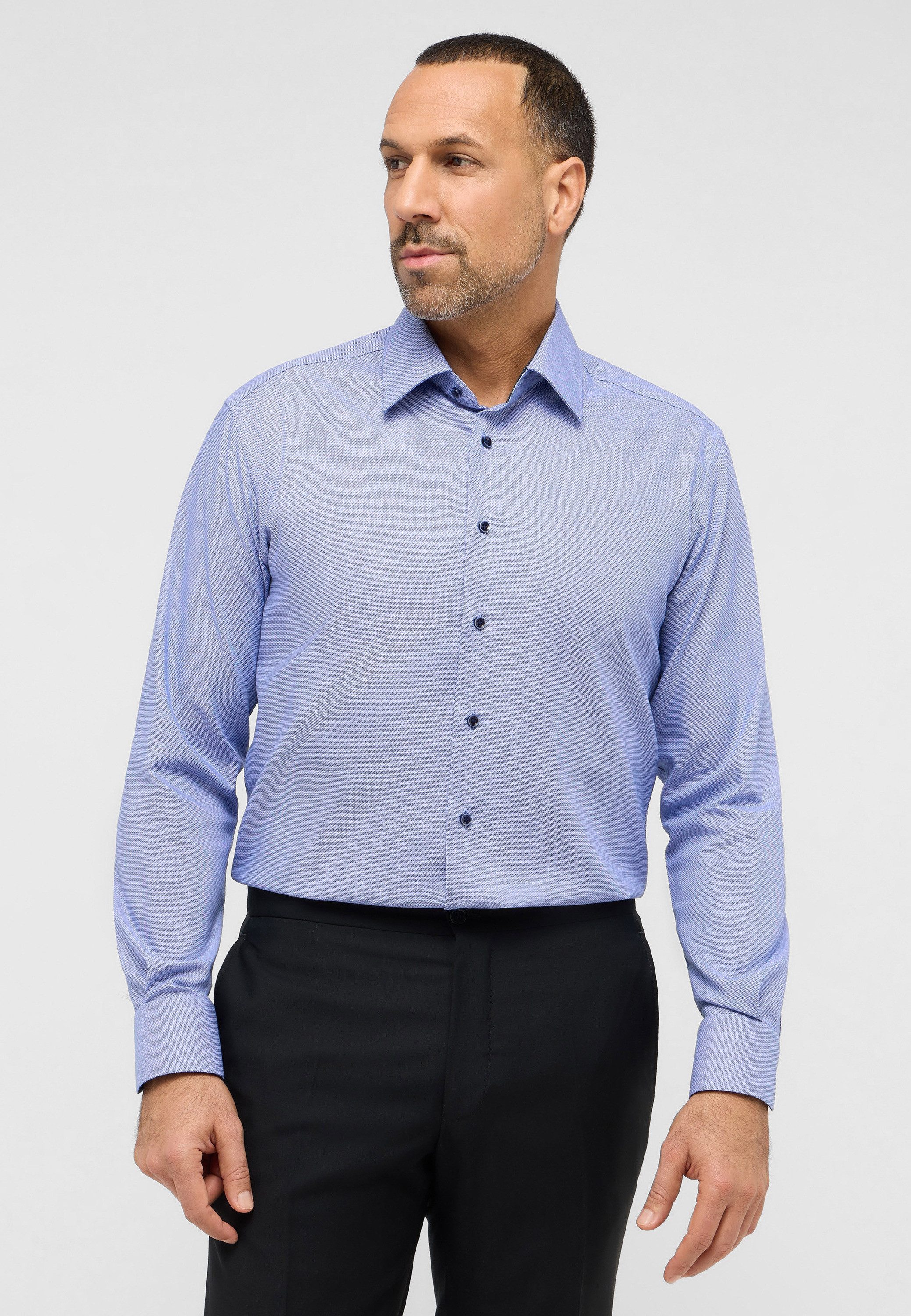 Eterna Langarmhemd MODERN FIT NON IRON günstig online kaufen