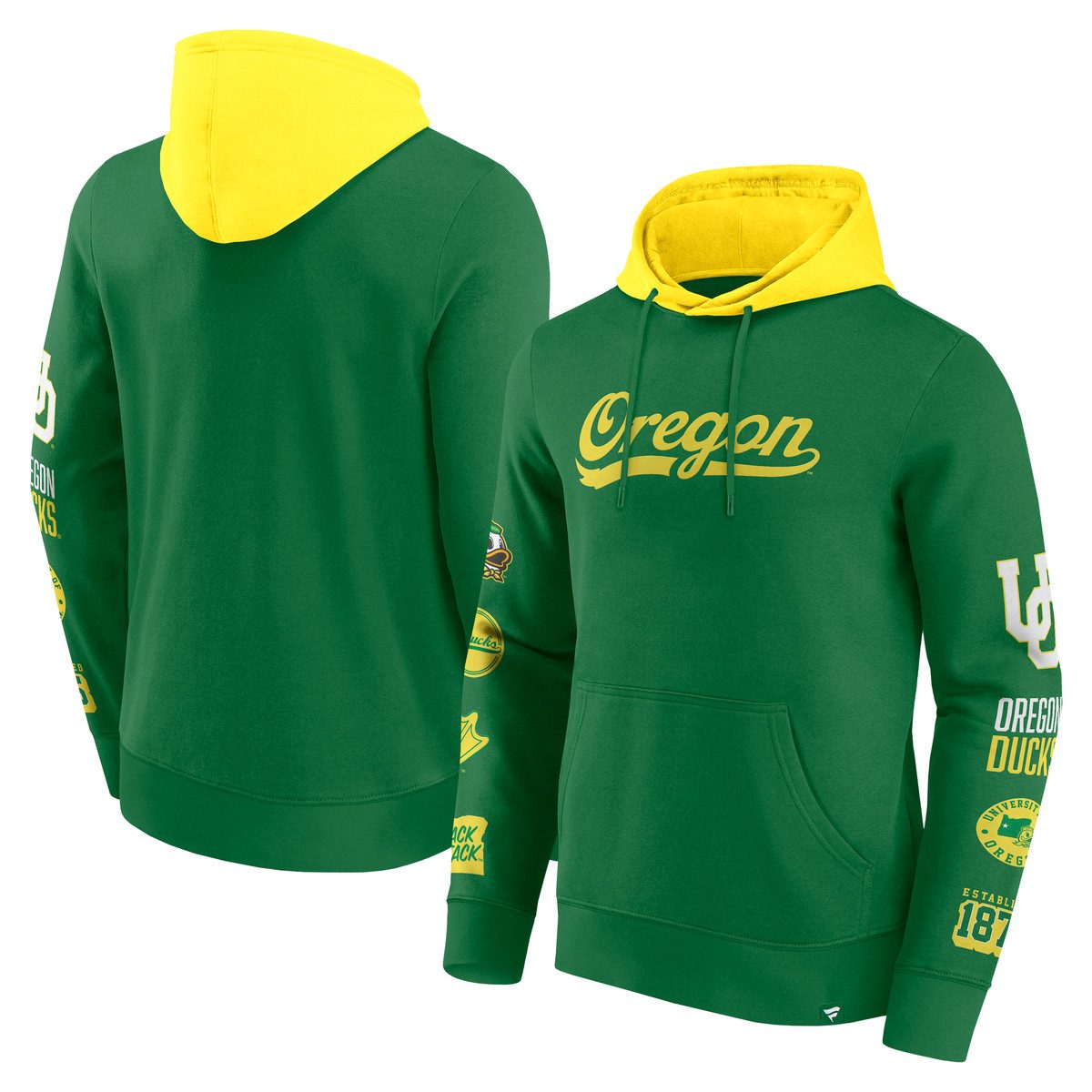Fanatics Kapuzenpullover Fanatics Hoodie Oregon Ducks günstig online kaufen
