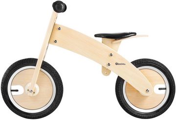 HyperMotion Laufrad Holzlaufrad JAMES, aufblasbare Räder, Natur