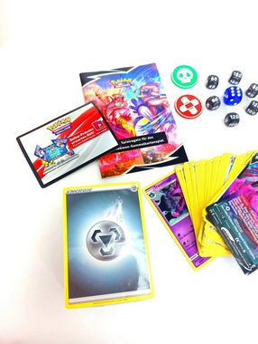 The Pokémon Company International Sammelkarte 8507530« 150+ Pokémon-Karten + 65 Sleeves + Spielanleitung, Deutsch - Deckbau-Box Sortiment für Anfänger Beginner Starter
