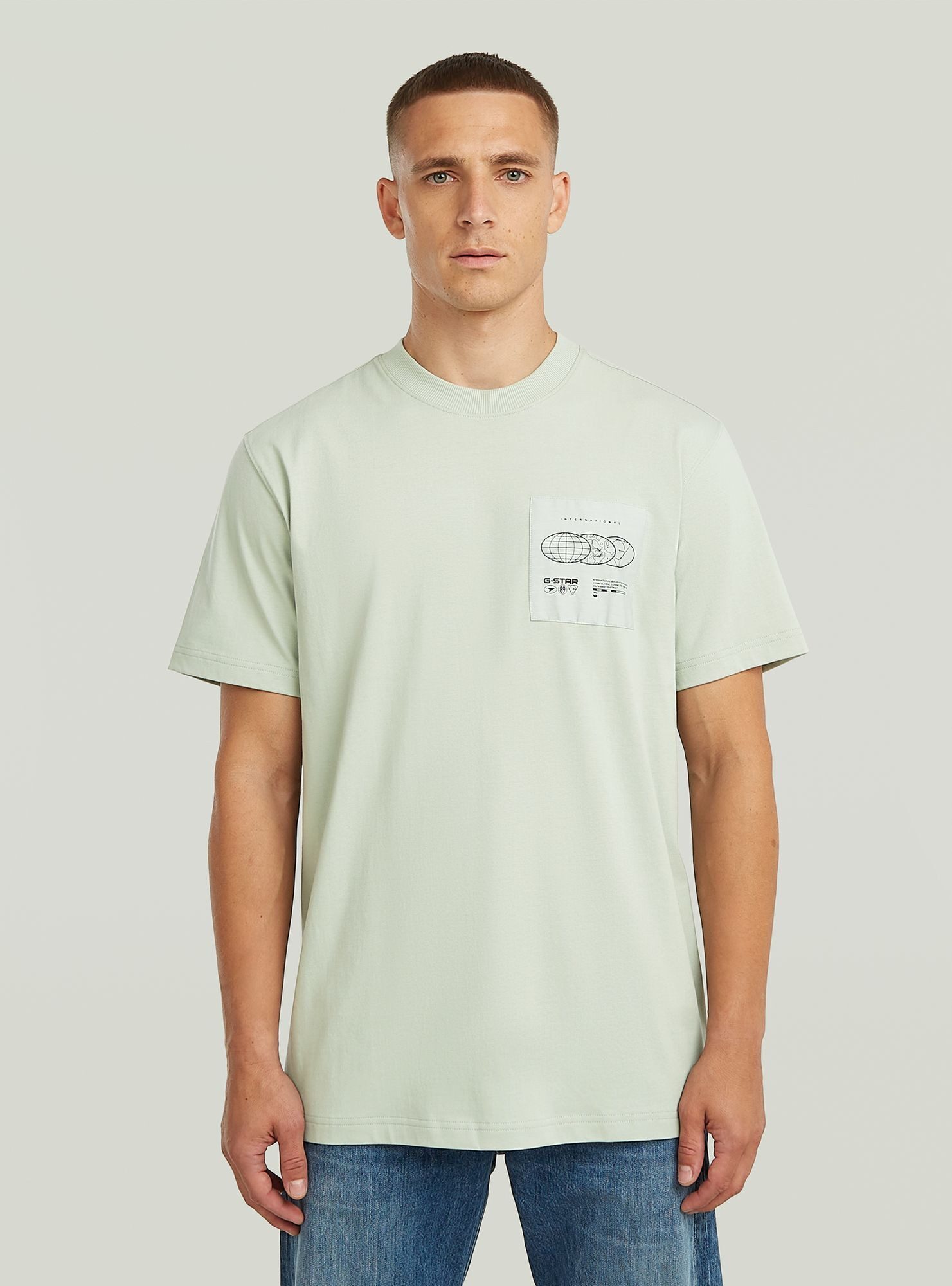 G-STAR T-Shirt Applique Graphic T-Shirt