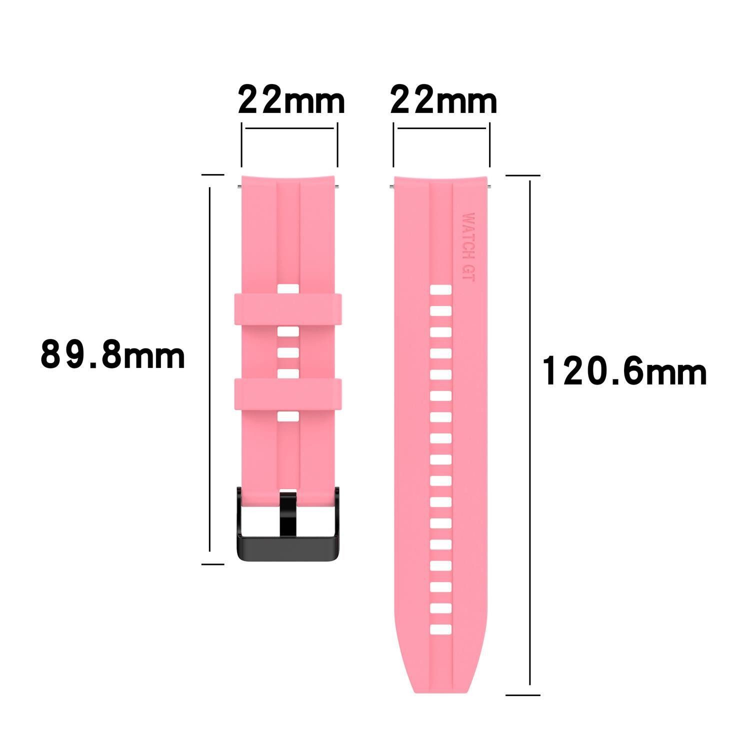 Cadorabo Smartwatch-Armband, Smartwatch Ersatzarmband - 22mm günstig online kaufen