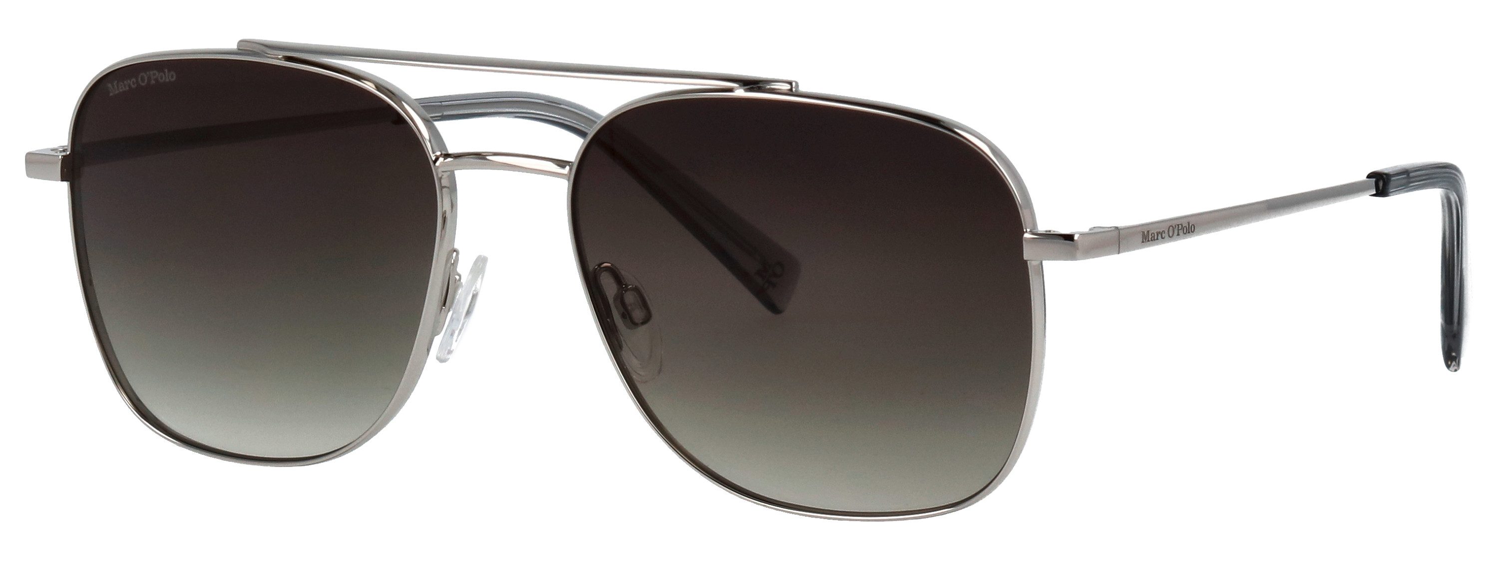Marc O'Polo Sonnenbrille Modell 505126 Form Pilot, Logoschriftzug auf Bügel, Metallfassung