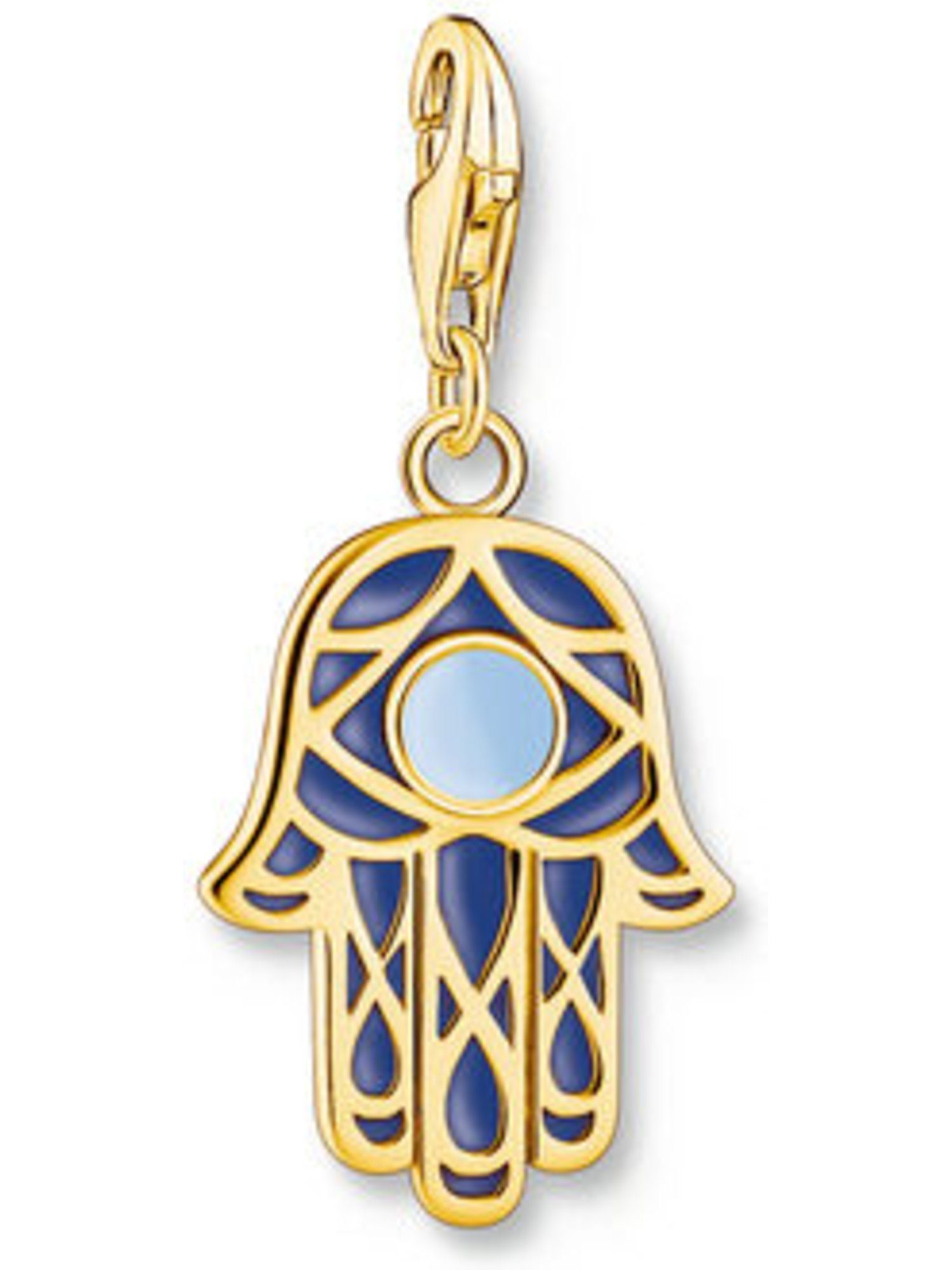 Kettenanhänger Thomas Sabo Damen-Charm 925er Silber, Emaille