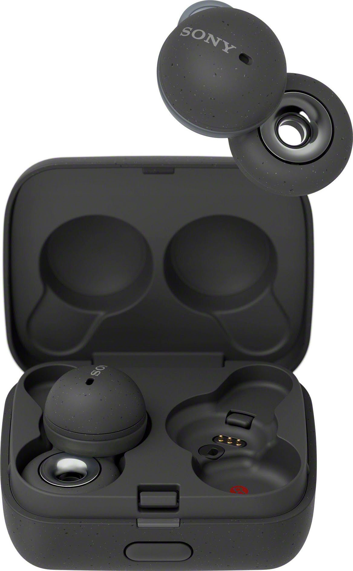 Sony LinkBuds wireless In-Ear-Kopfhörer Alexa, grau Google (Freisprechfunktion, Assistant, Wireless, Bluetooth, WF-L900) True Sprachsteuerung