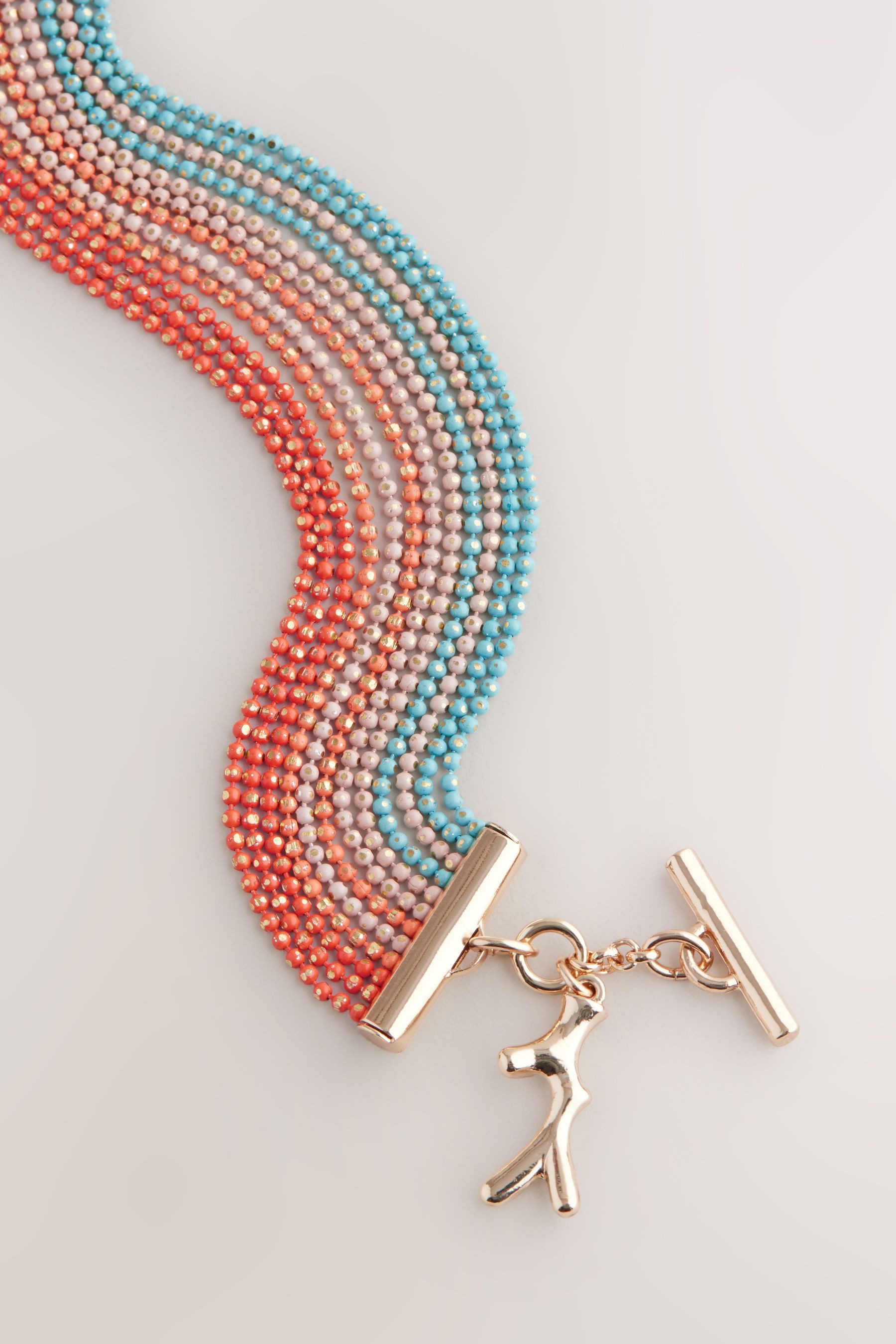Next Armband Mehrreihiges Armband mit Kugelkette günstig online kaufen