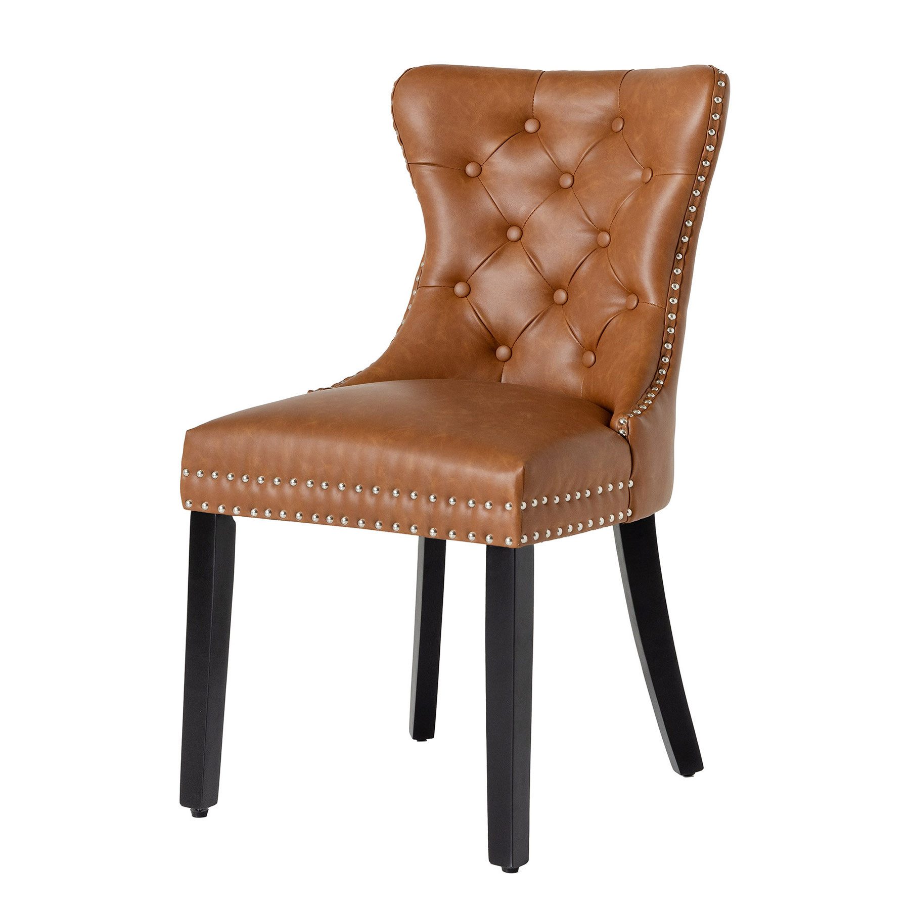 riess-ambiente Esszimmerstuhl CASTLE braun / schwarz günstig online kaufen