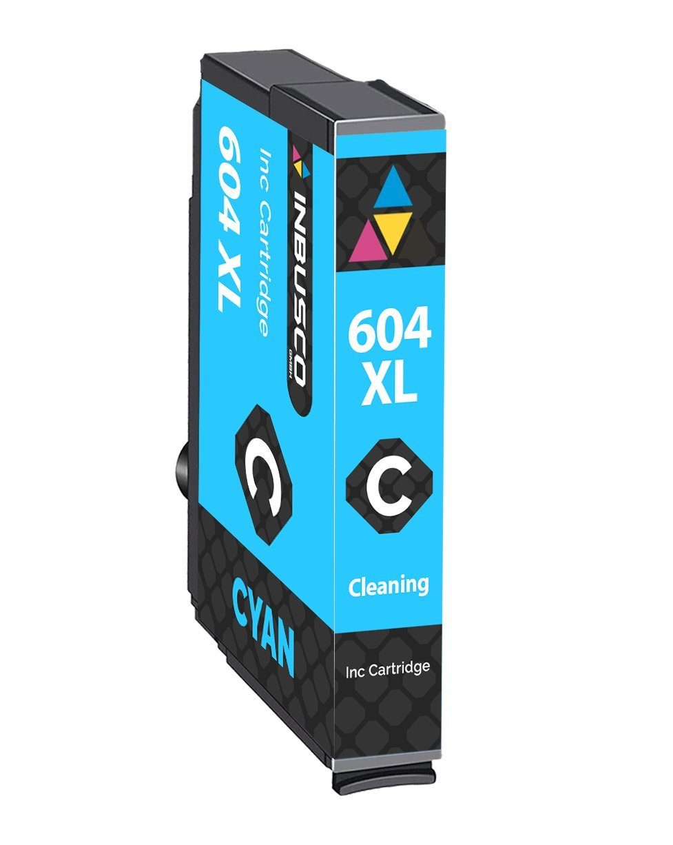 Inbusco Tintenpatrone 604XL CY kompatibel mit Epson 604 ... Tintenpatrone | Tintenpatronen