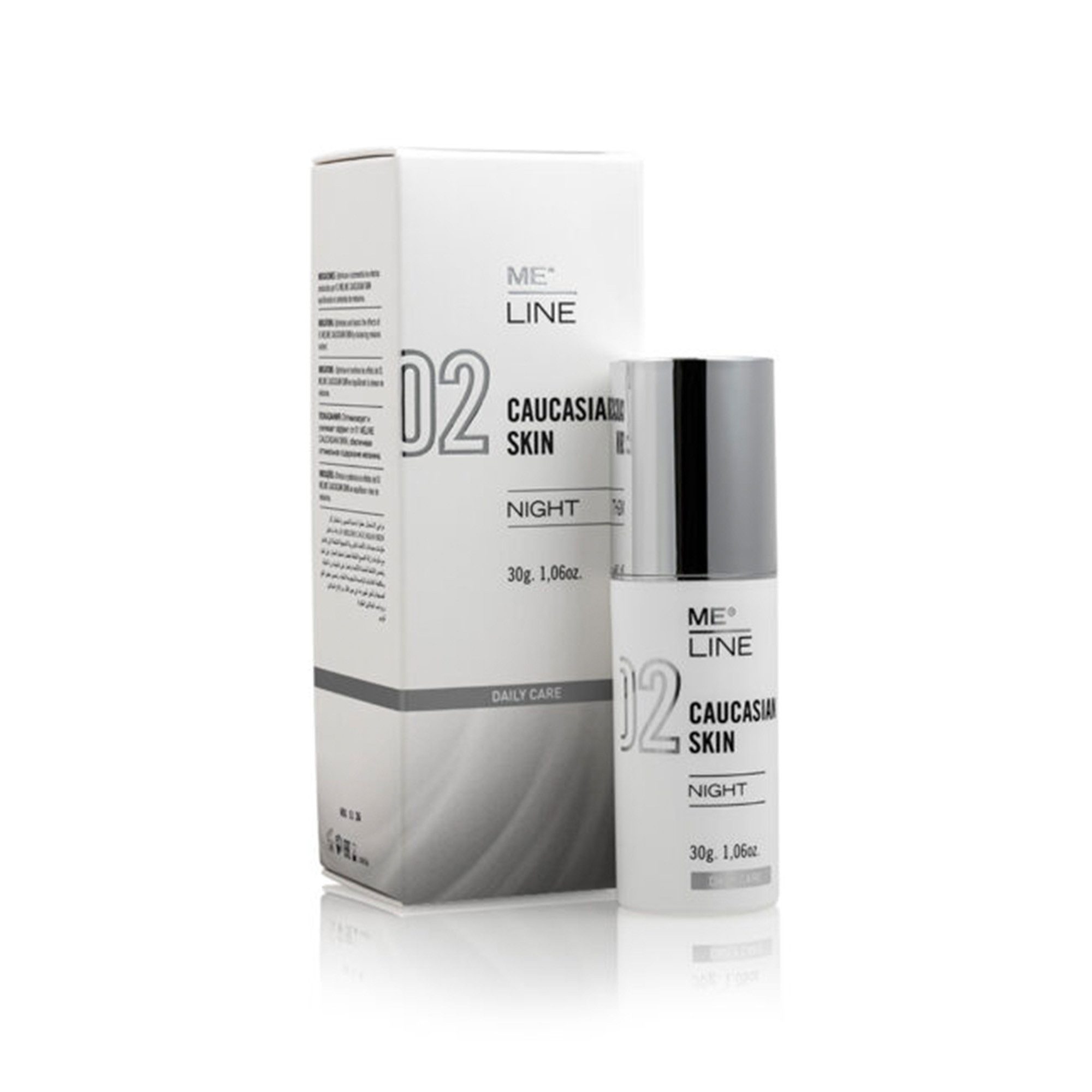 Gesichts-Reinigungscreme MELINE® 02 Caucasian Skin Night