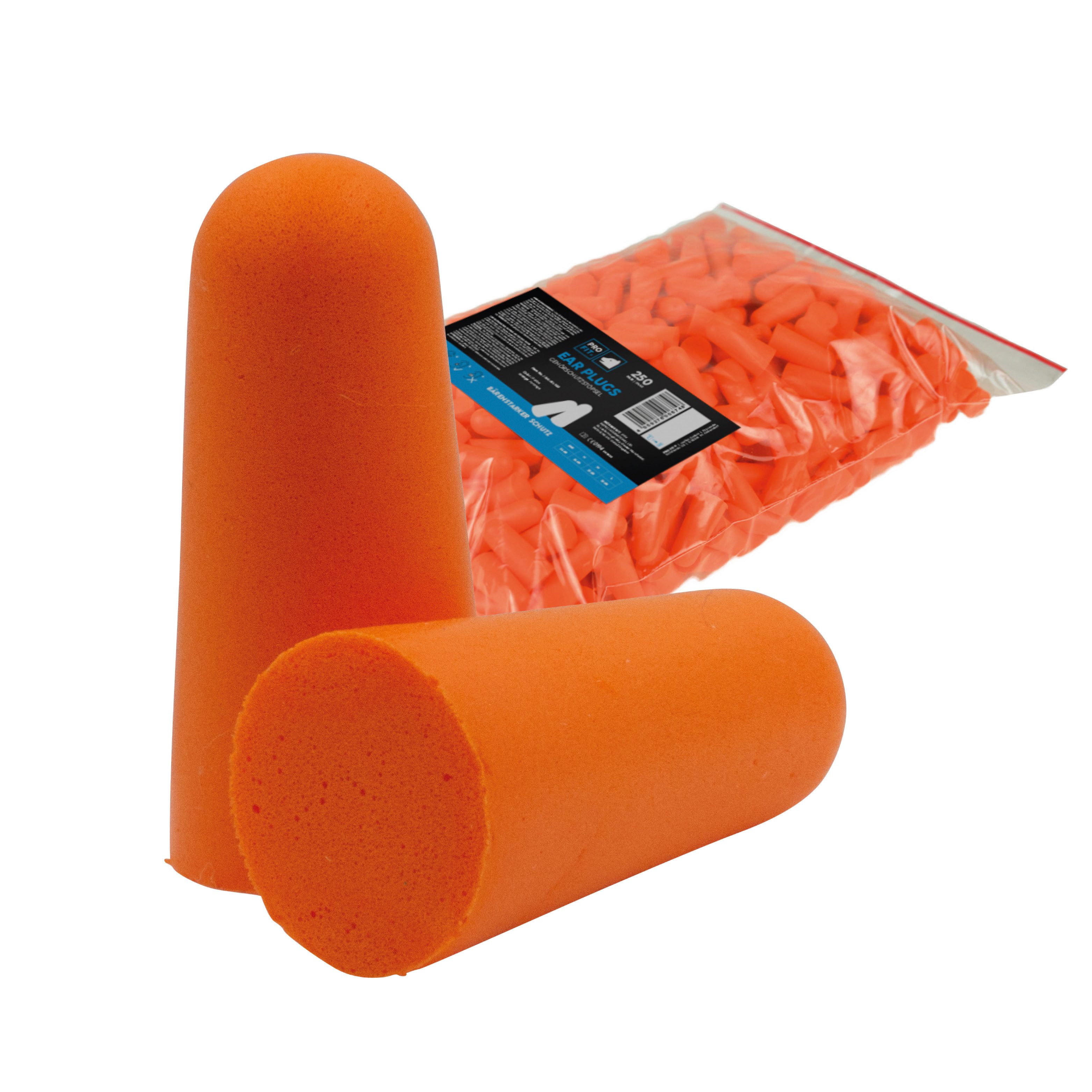 Gehörschutzstöpsel aus Soft-PU, Earplugs zur Geräuschdämmung, hervorragende Dämmwerte