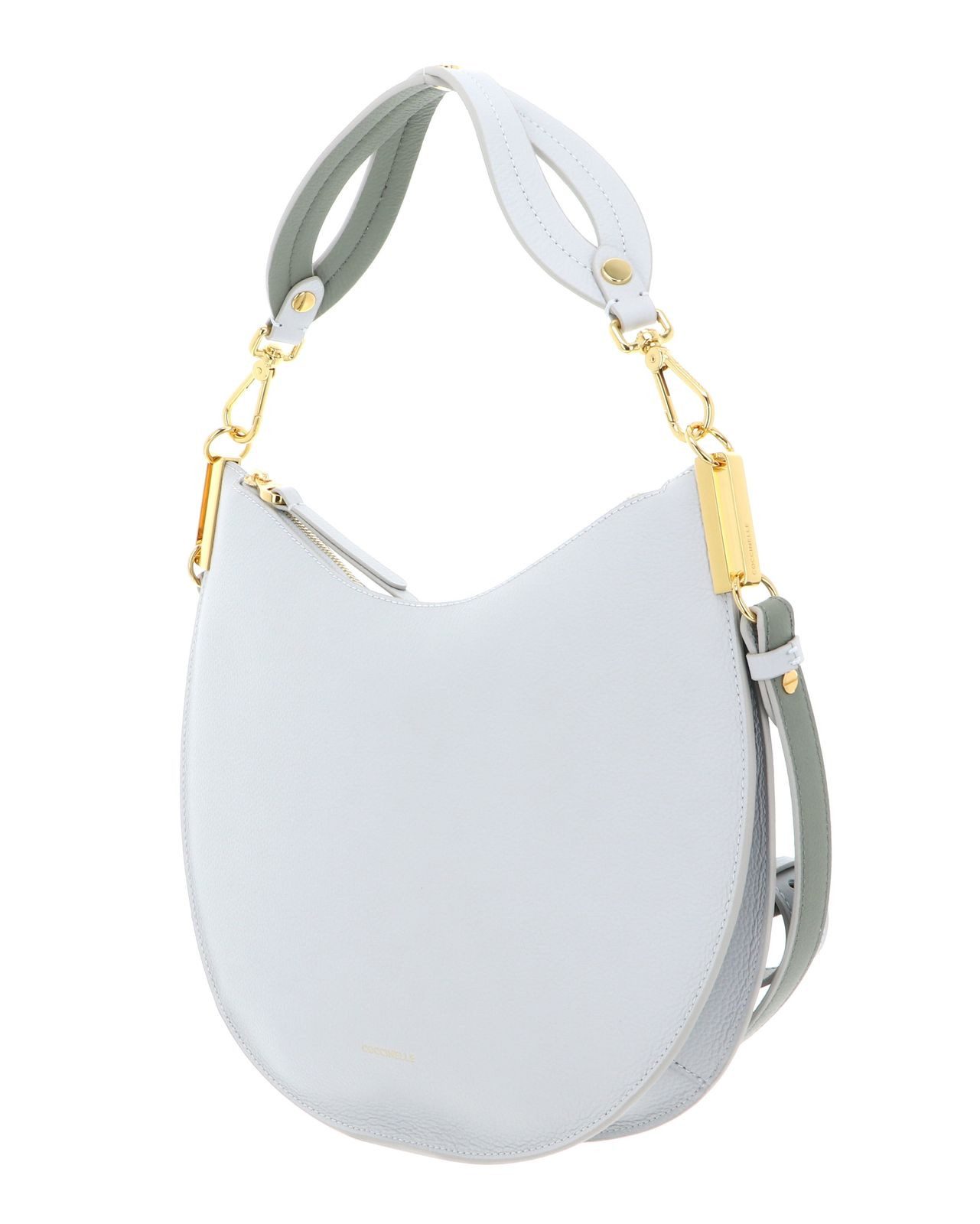 COCCINELLE Schultertasche Handbag Double Grainy Leather, aus echtem Rindsleder
