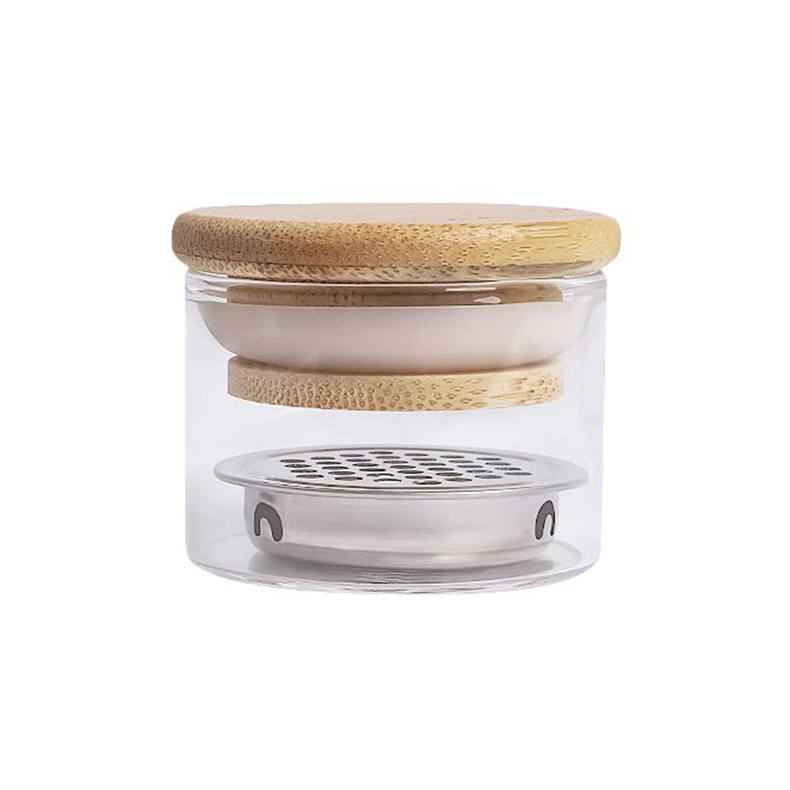 Blusmart Filterkartuschen-Reinigungsgerät Nägel-Make-up-Stift-Waschbecher Mit Deckel Pinselreiniger Bürstenspüle