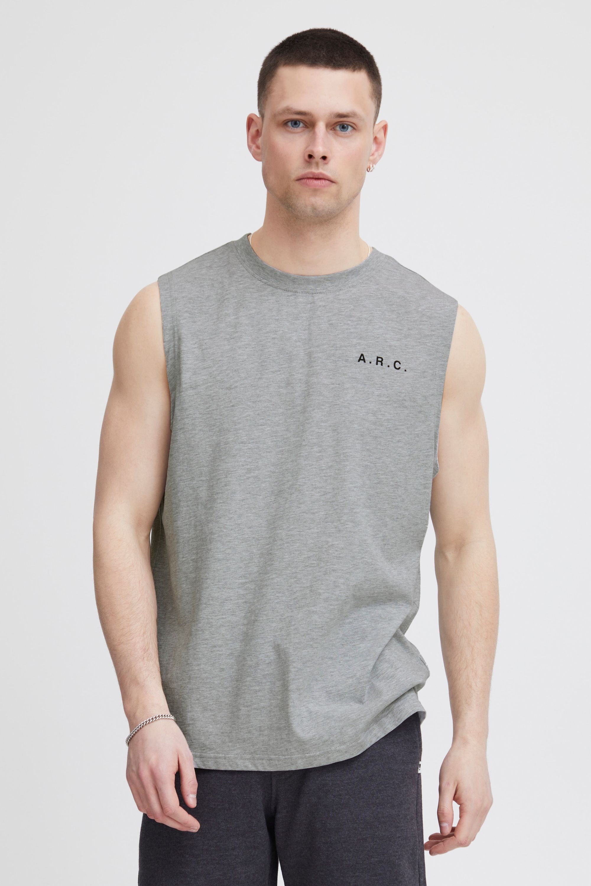 !Solid Tanktop SDMElamdro Modisches Streetwear Tank-Top mit Backprint