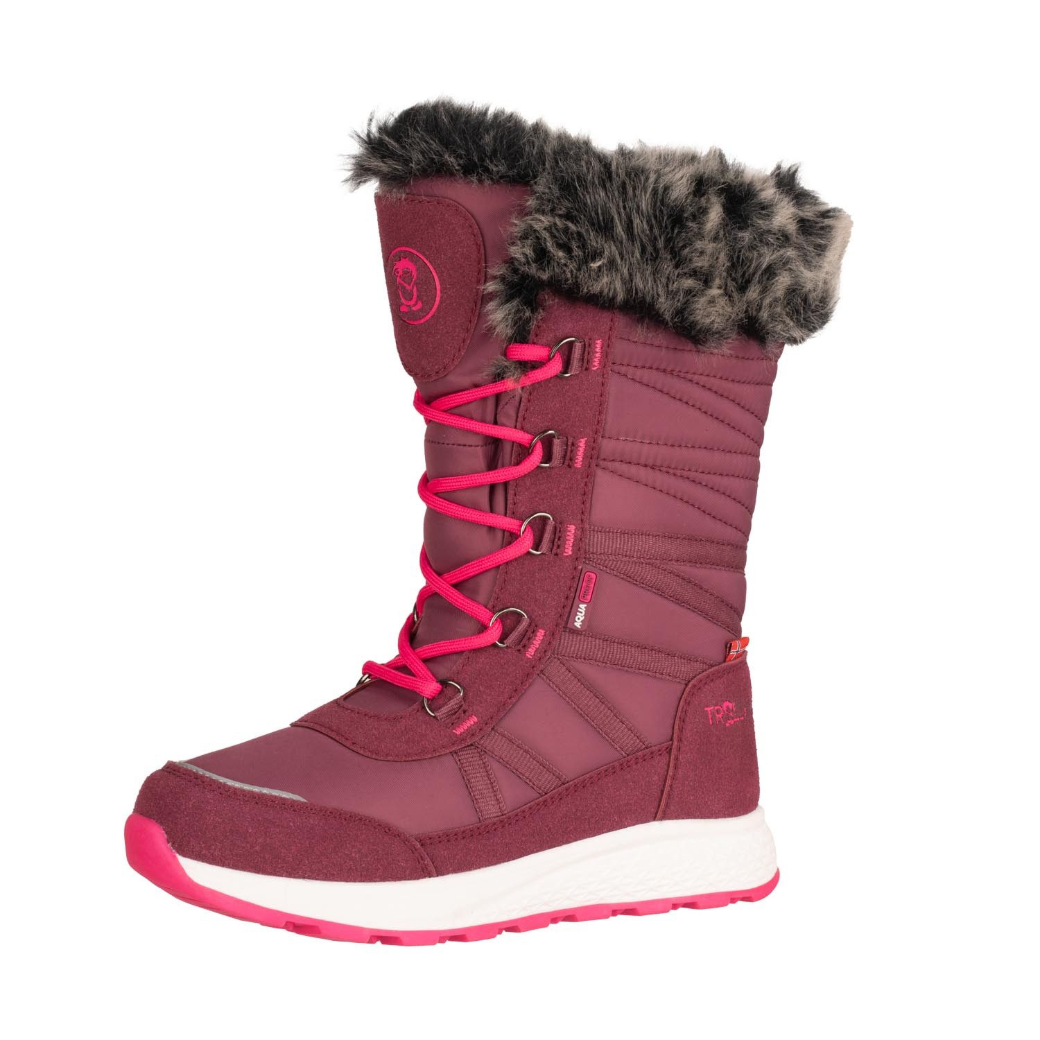 TROLLKIDS Hemsedal XT Winterstiefel wasserdicht, reflektierende Details