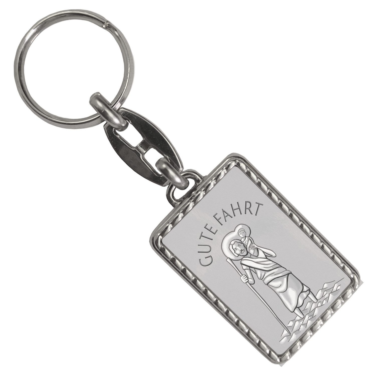 speecheese Schlüsselanhänger Heiliger Christophorus Gute Fahrt günstig online kaufen