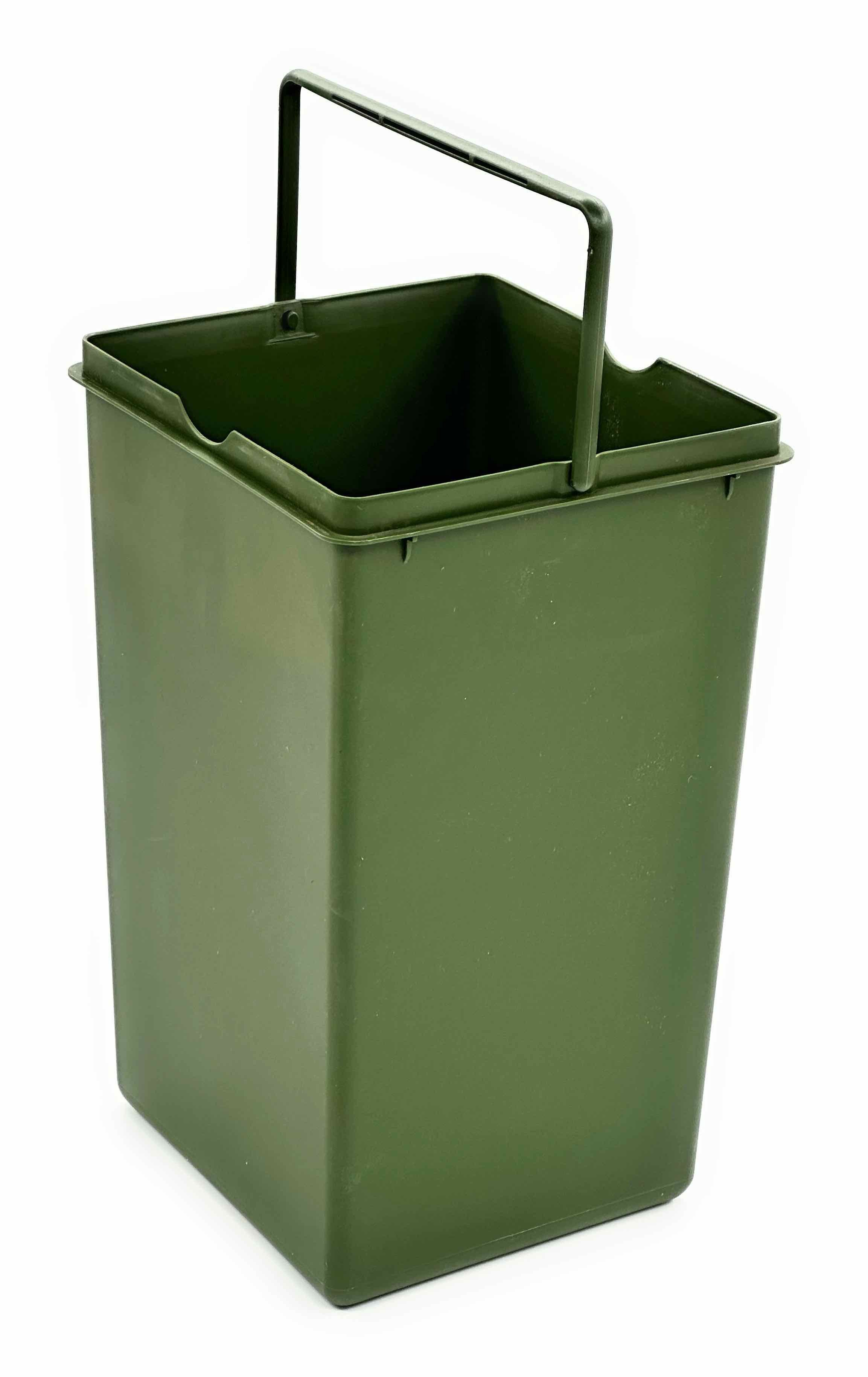 WESCO Einbaumülleimer WESCO-Ersatzeimer grün 15 Liter