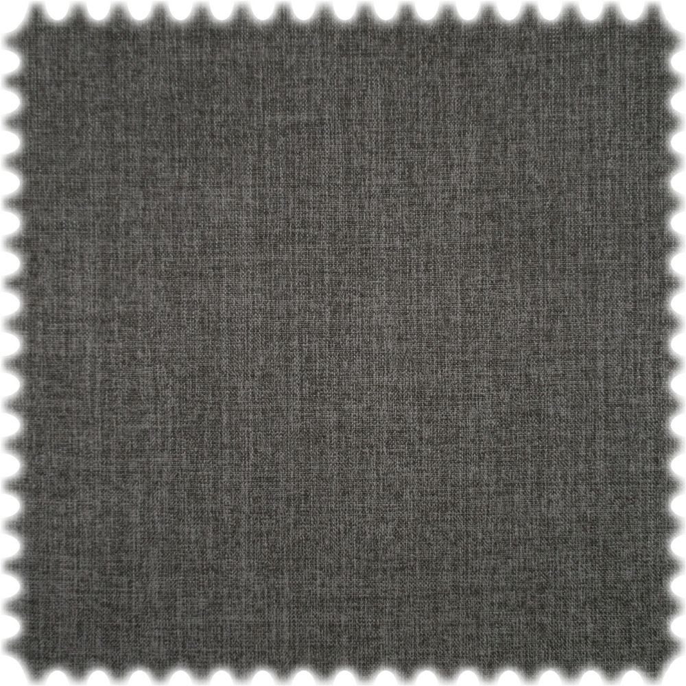Heiro Stoff Flachgewebe Möbelstoff Helsinki Dunkelgrau mit Fleckschutz, Polsterstoff Meterware - Breite:143 cm