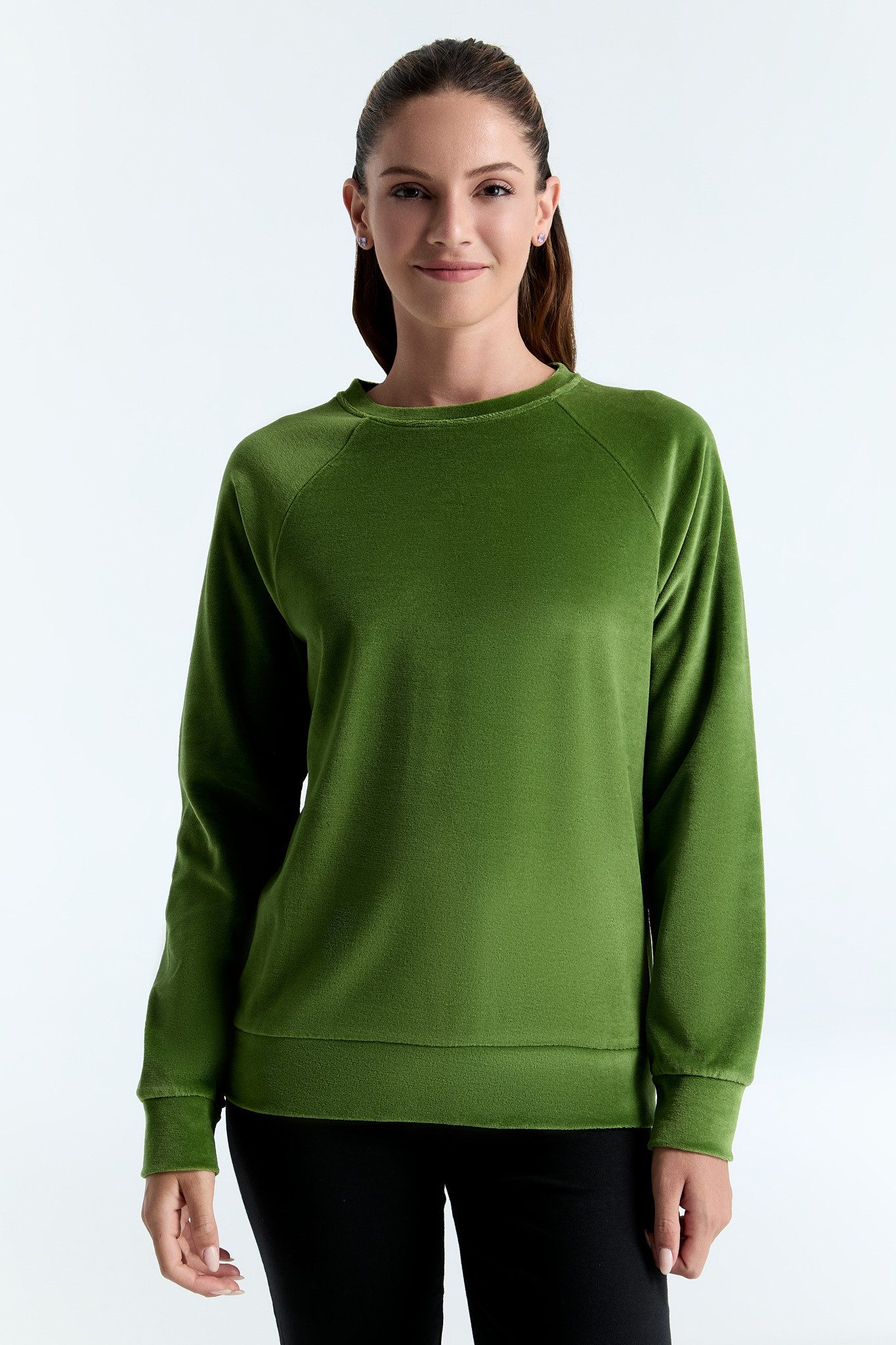 Leela COTTON Sweatshirt Nickysweatshirt günstig online kaufen