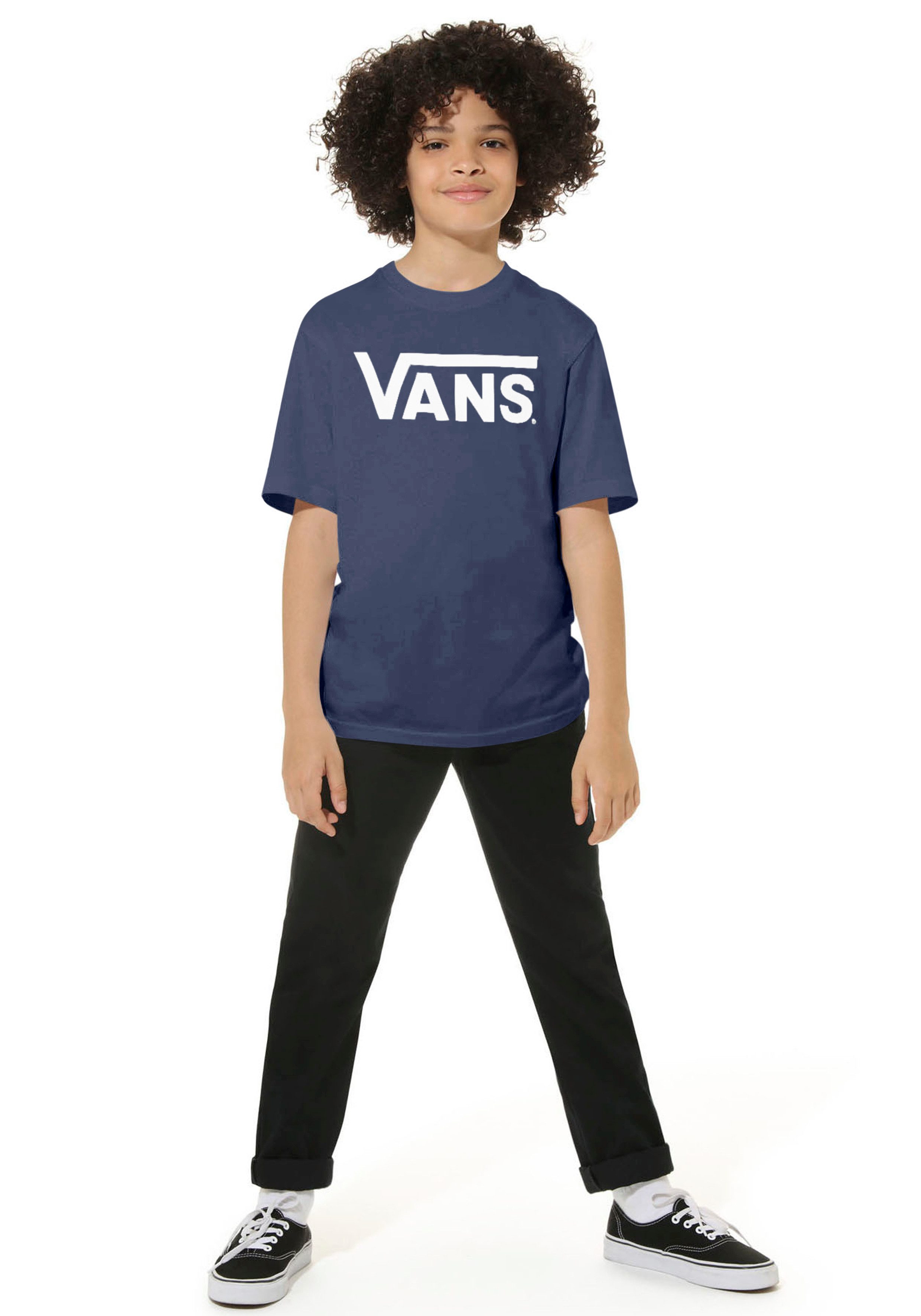Vans T-Shirt VANS CLASSIC Kurzarm, mit Rundhalsausschnitt, für Children und Teens, aus Baumwolle
