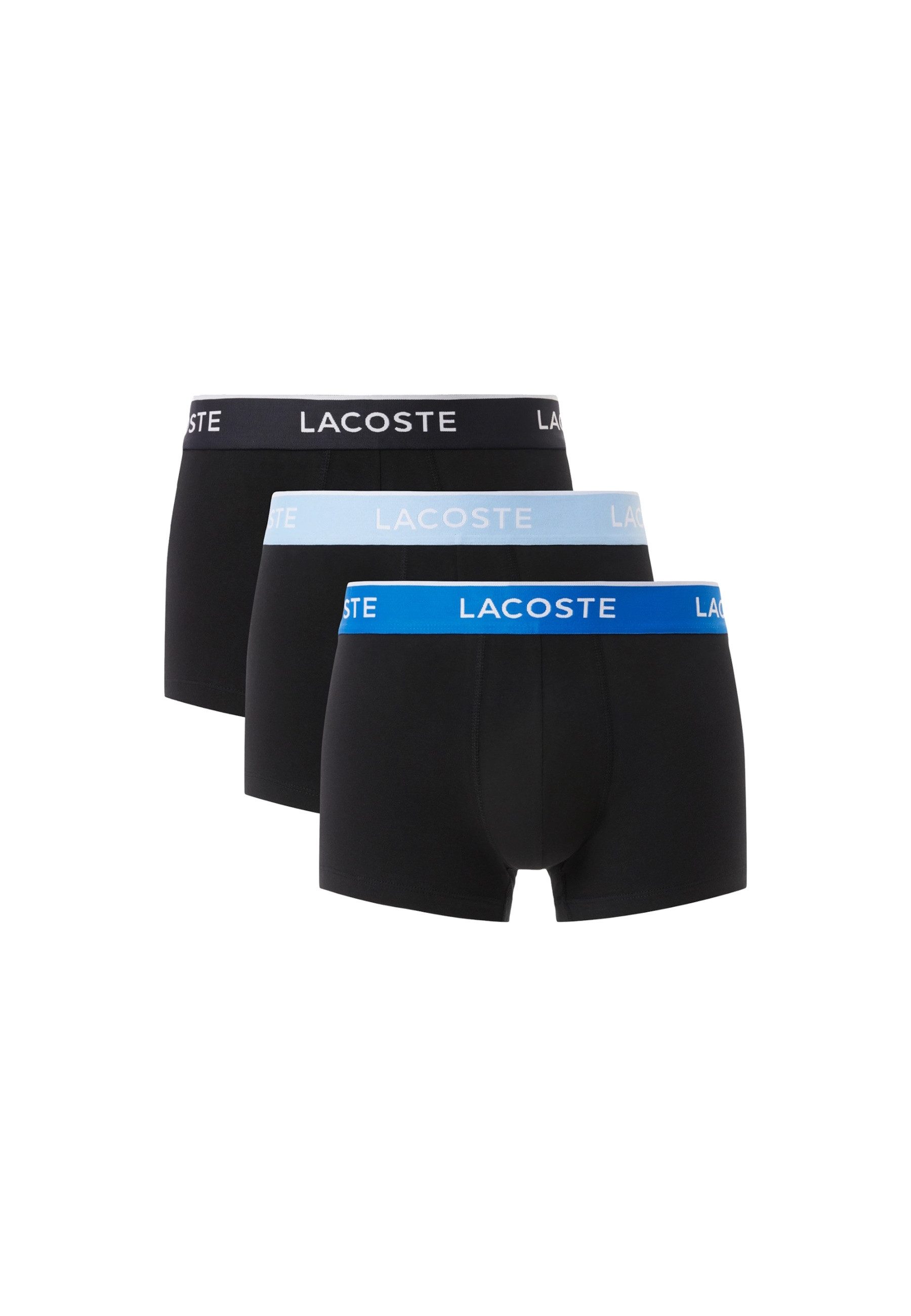 Lacoste Boxershorts Boxershorts Unterhosen 3-Pack (3-St)