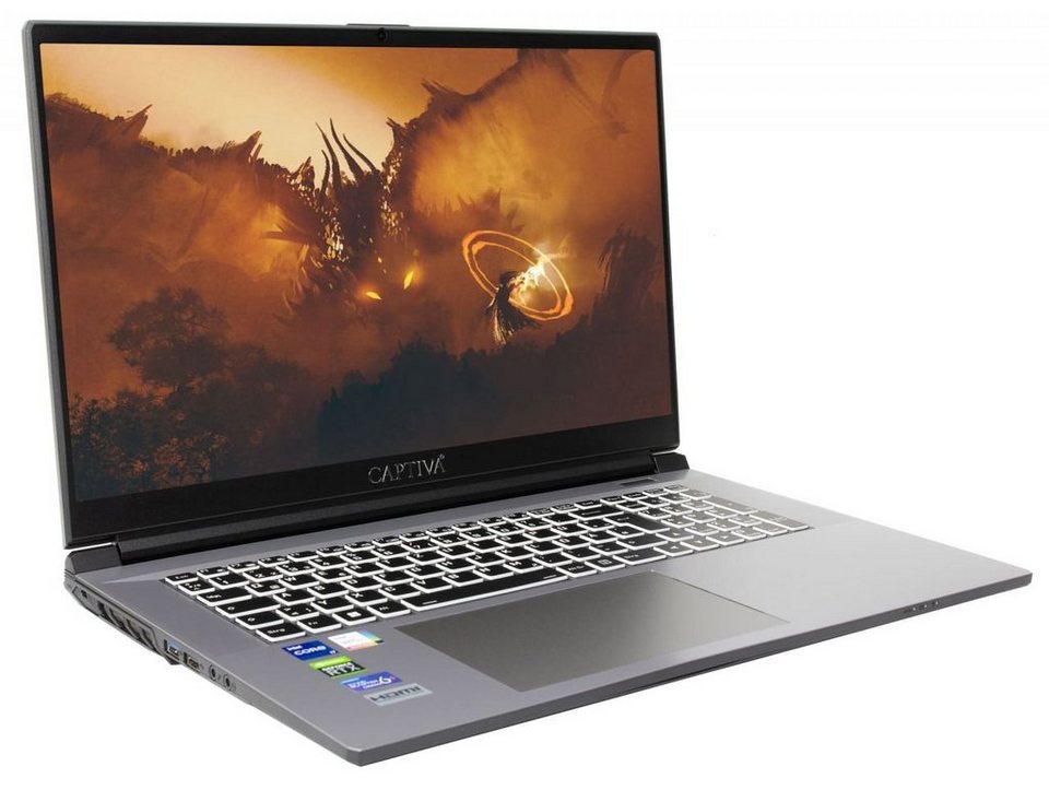 CAPTIVA Advanced Gaming I68-197 Gaming-Notebook (43,9 cm/17,3 Zoll, Intel  Core i5 12500H, GeForce RTX 3050, 1000 GB SSD)