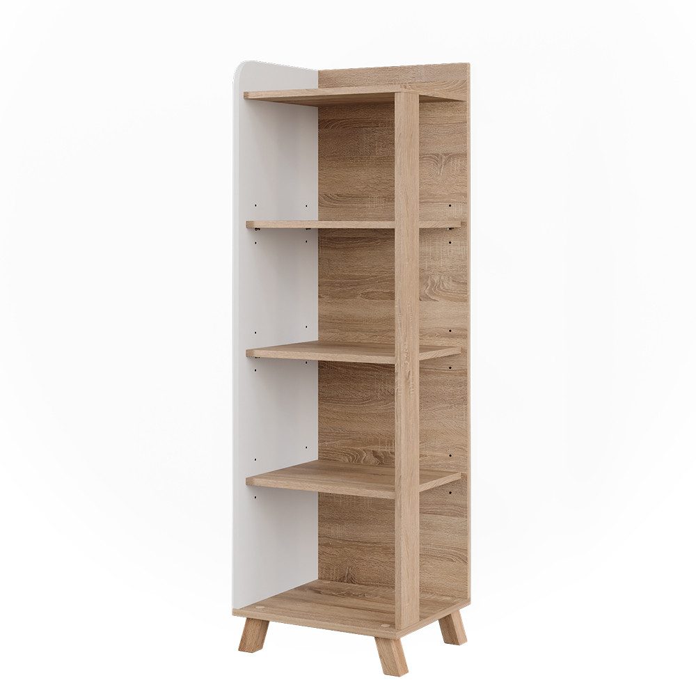 Vicco Midischrank Karen, Sonoma/Weiß, 40 x günstig online kaufen