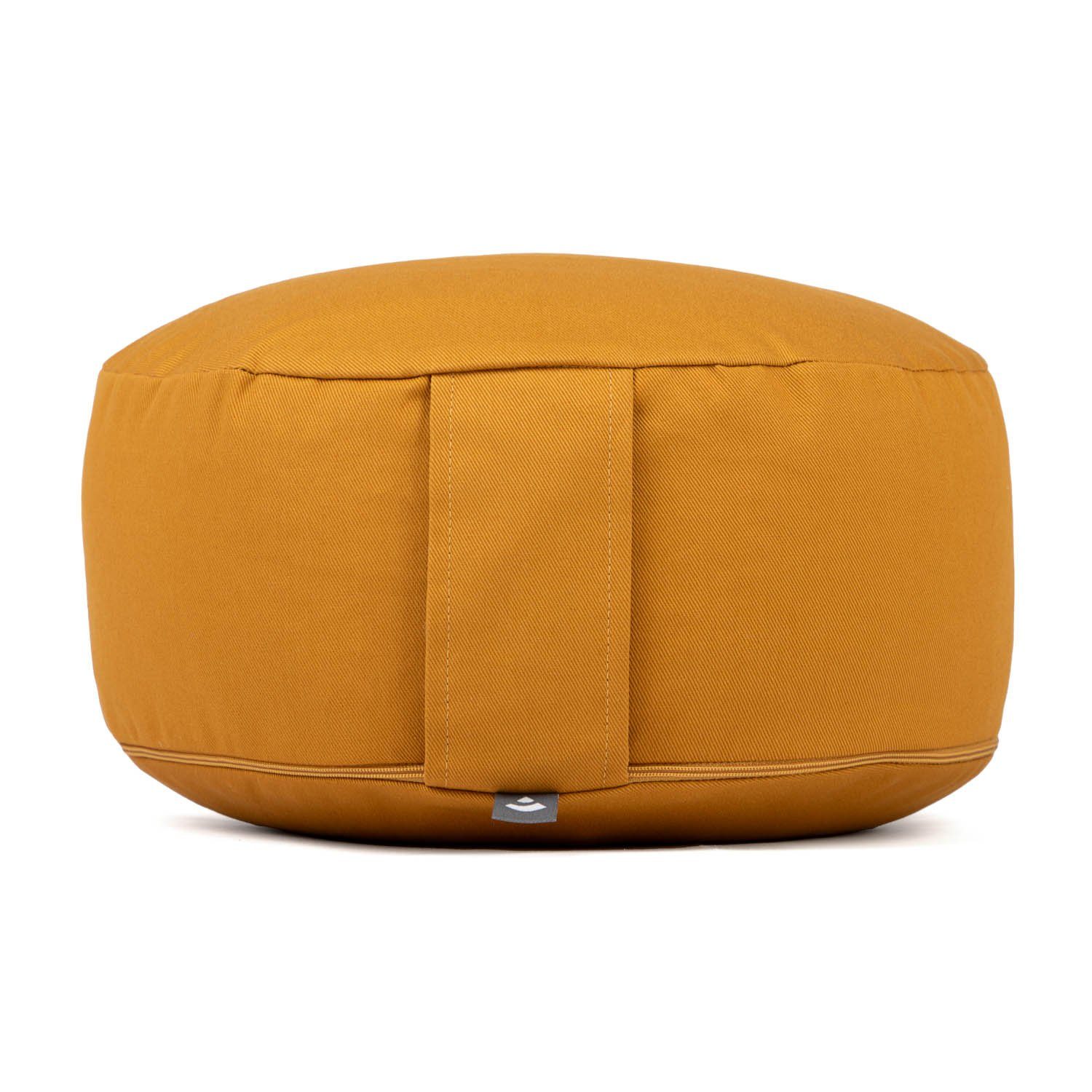 bodhi Meditationskissen Meditationskissen RONDO ECO, Füllung: Dinkel honig-gelb