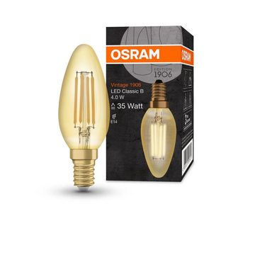 Osram LED-Leuchtmittel E14 LED LAMPE VINTAGE 1906, E14