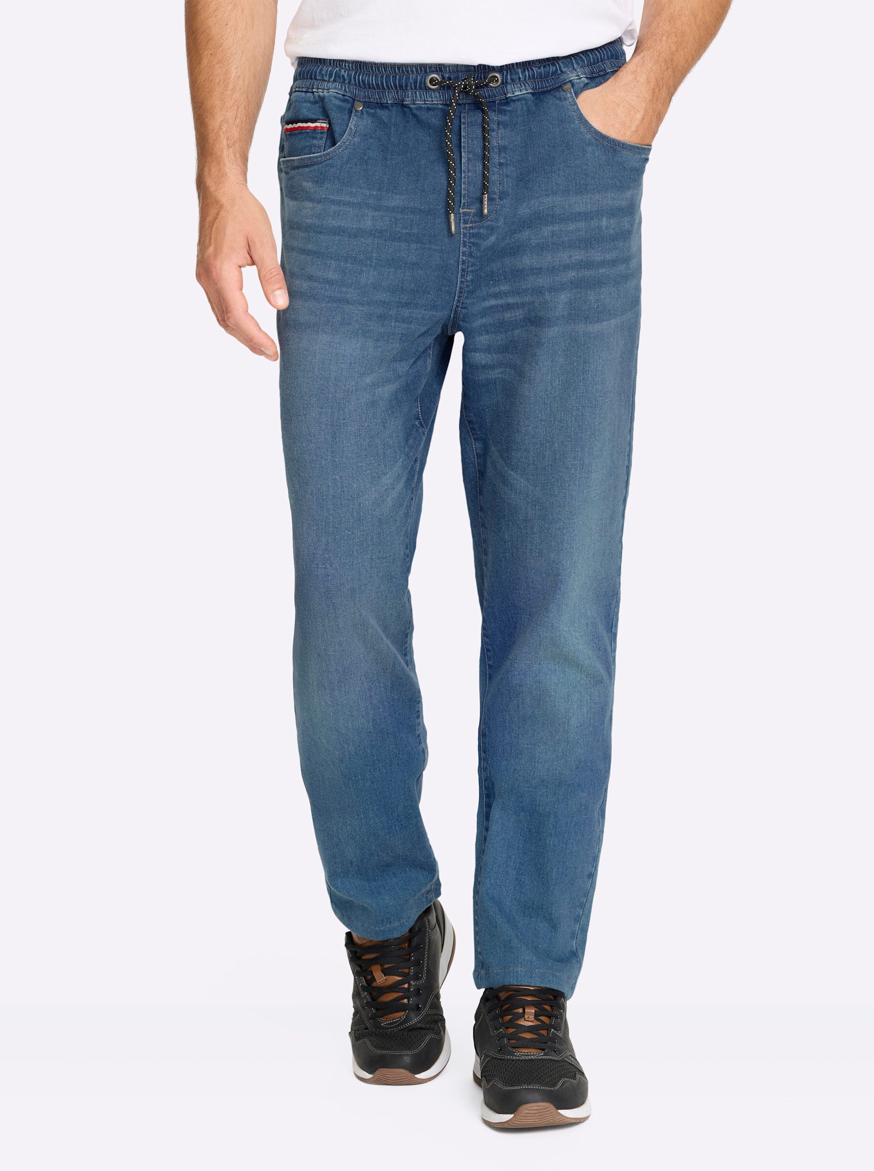 Witt Bequeme Jeans Jeans leicht vertieft