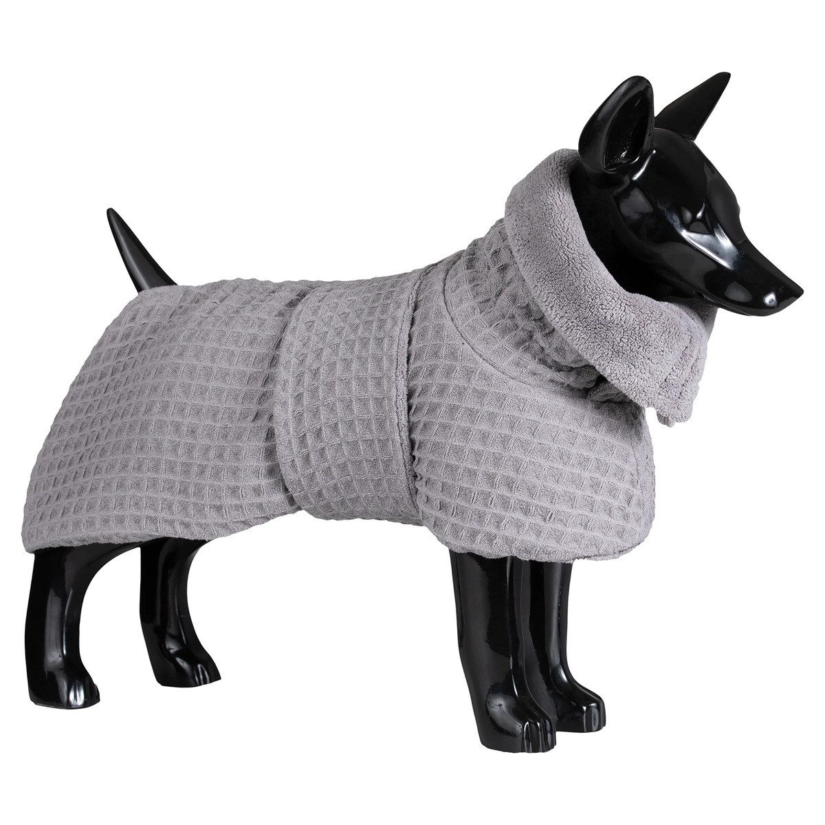 Hundebademantel Hunde Bademantel "Drying Coat Spa" grau