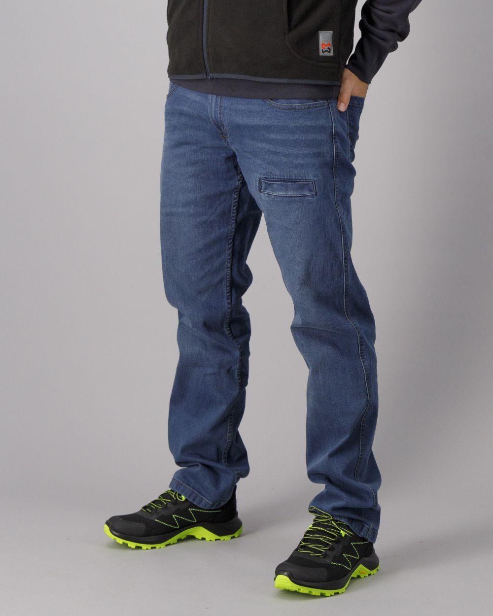 Würth MODYF Workerjeans Stretch X für Herren in sportlicher Denim-Optik Bequeme, elastische Jeans für Profis – Bild 4 von 5