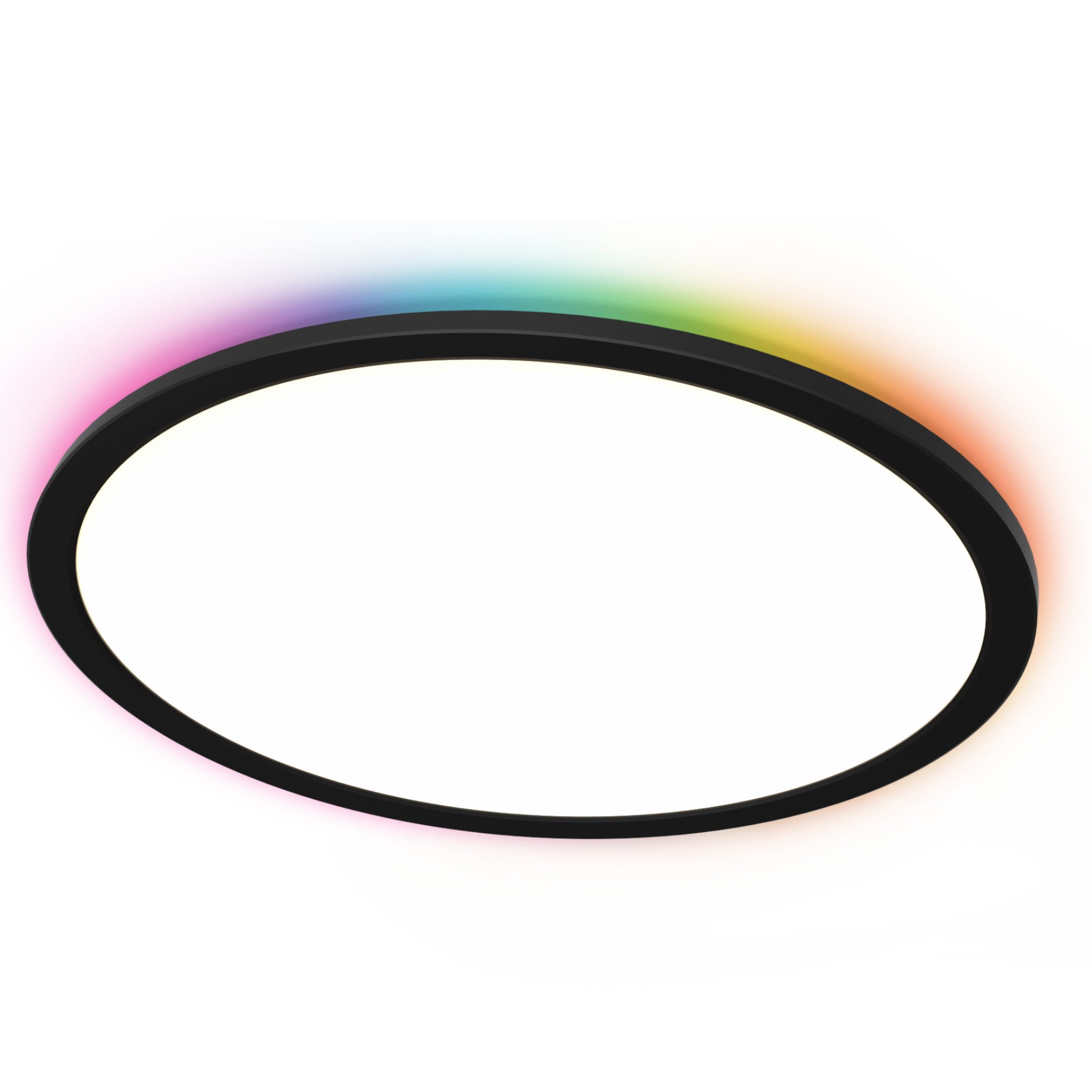 ENOVALITE Aufbauleuchte ENOVALITE LED Aufbaupanel Ø40 cm 36 W CCT einstellbar, Farbwechsler