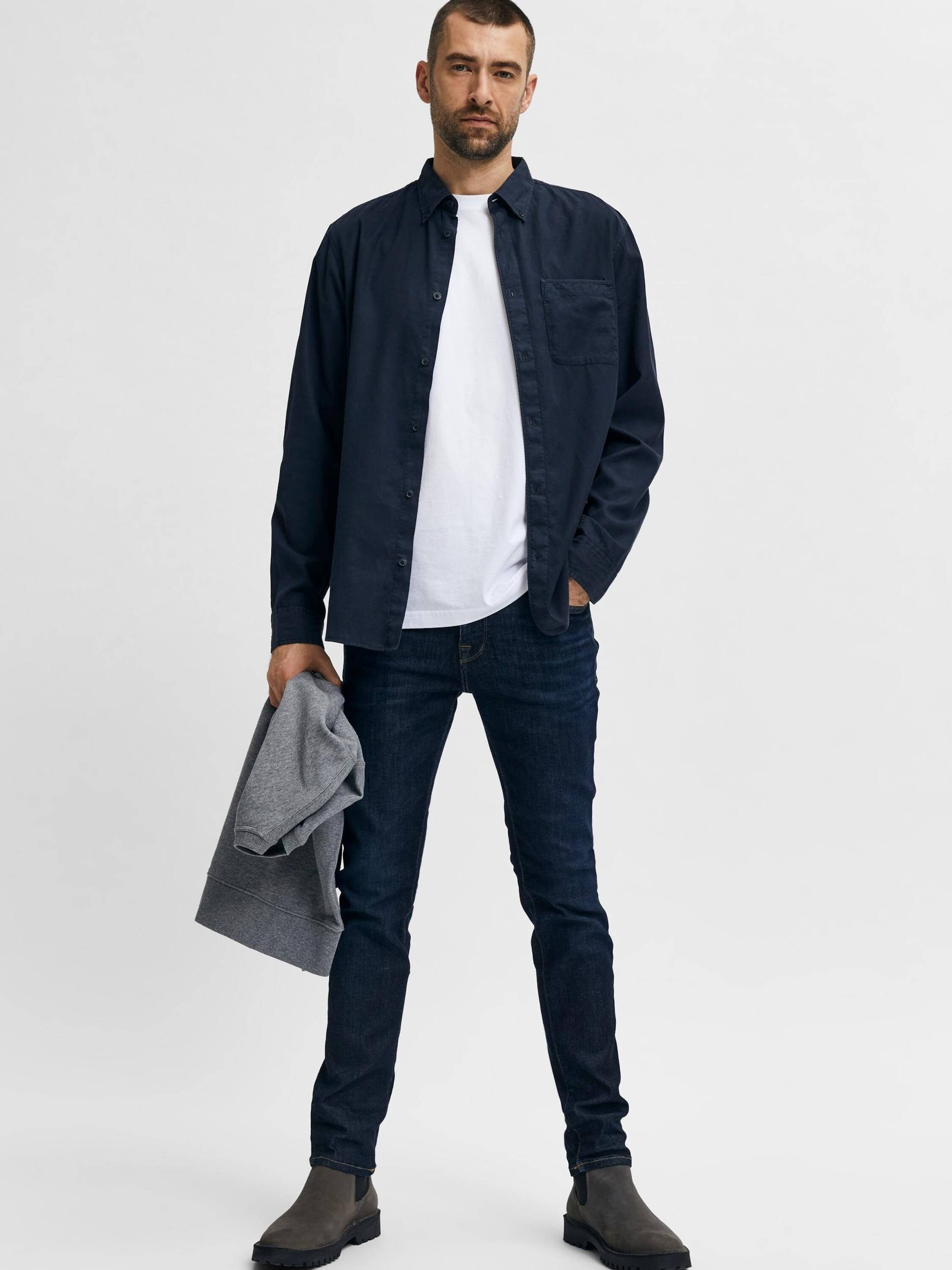 SELECTED HOMME Leon Slim-fit-Jeans (1-tlg)