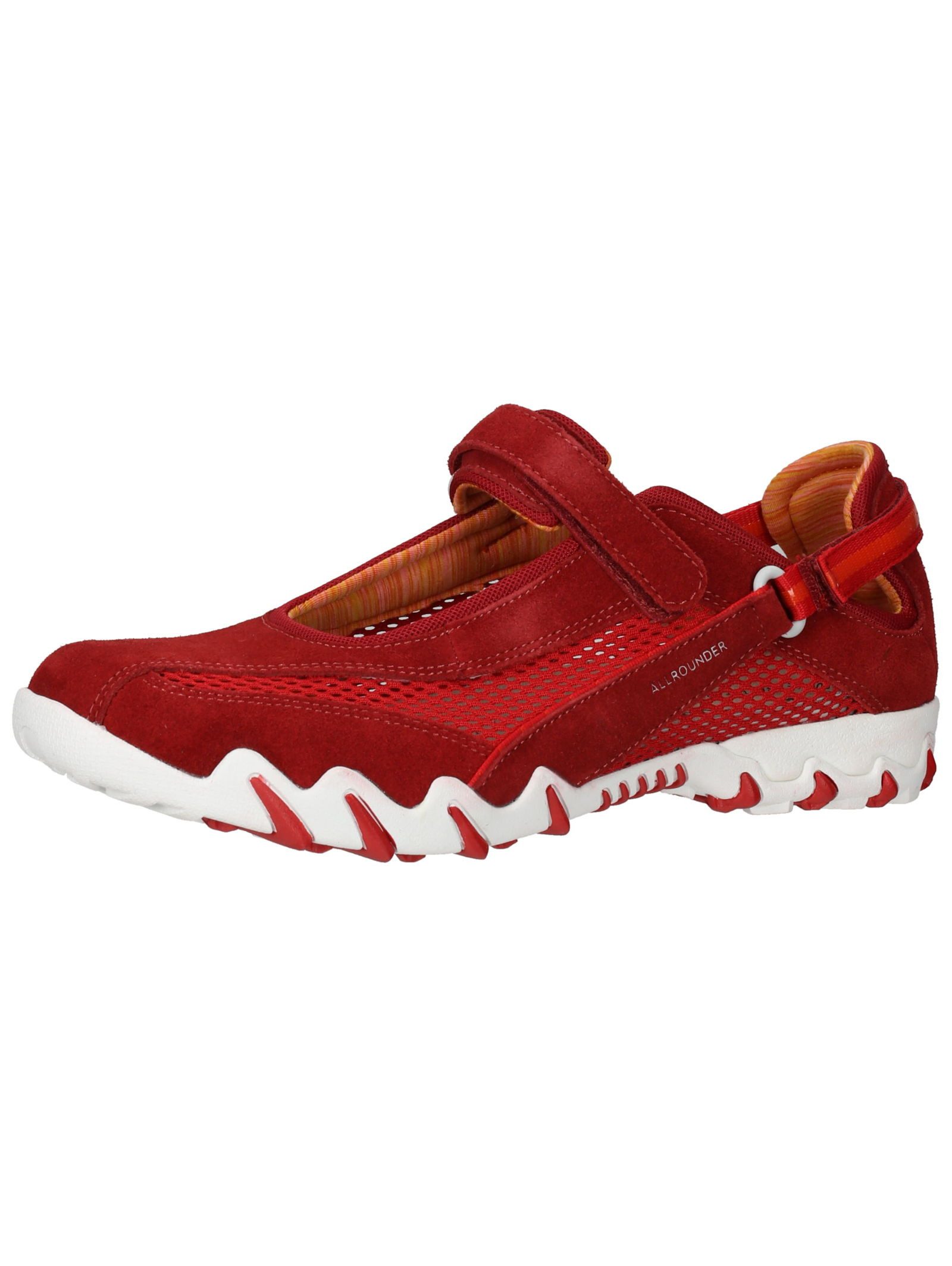 Halbschuhe Veloursleder Klettschuh
