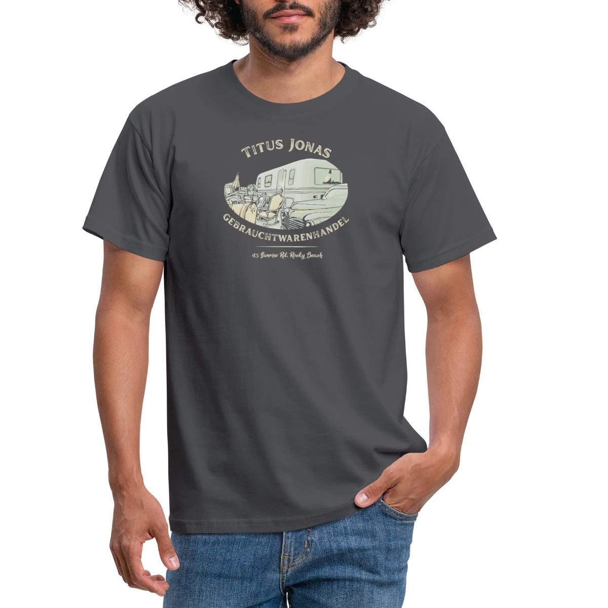 Spreadshirt T-Shirt Die Drei Fragezeichen Titus günstig online kaufen